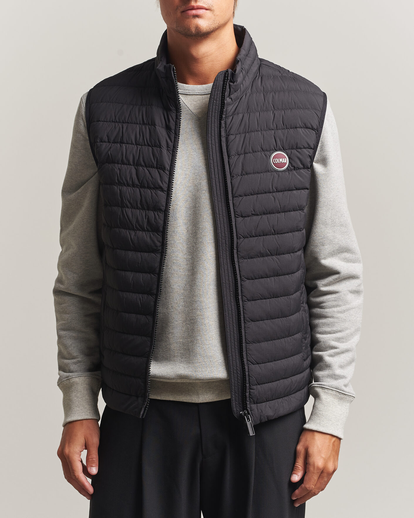 Herr | Västar | Colmar | Lightweight Down Vest Black