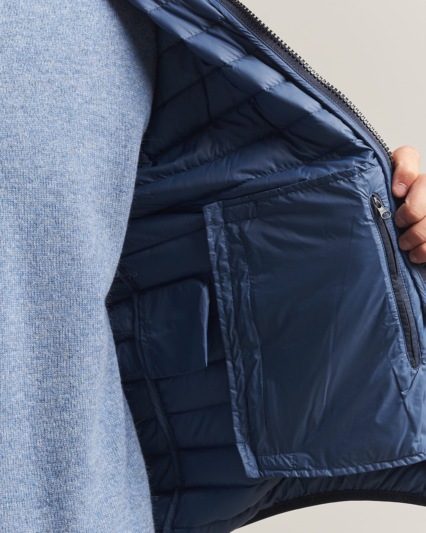 Herr | Jackor | Colmar | Lightweight Down Jacket Navy