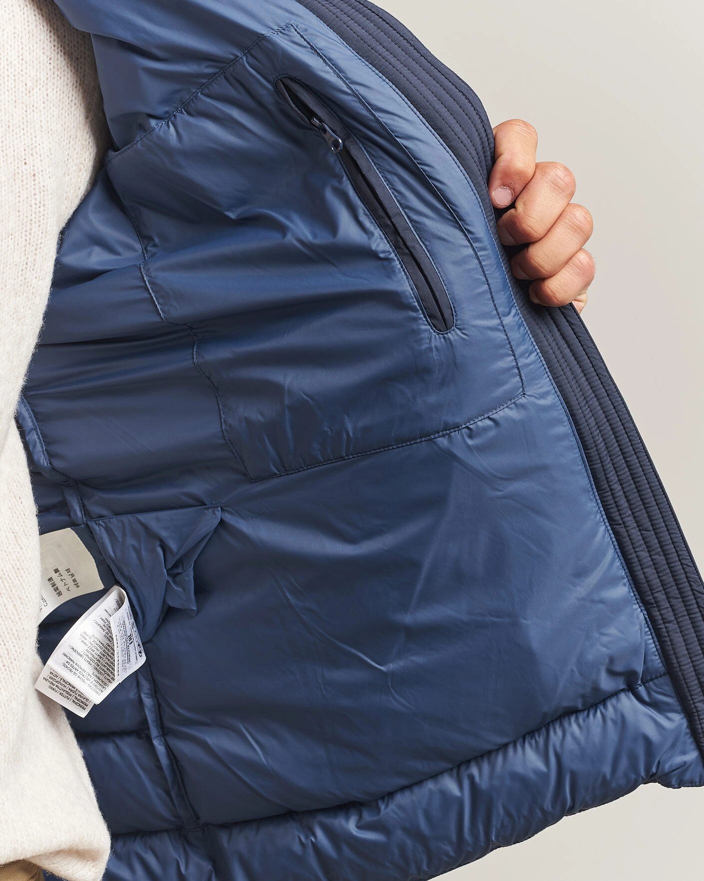 Herr | Jackor | Colmar | Quilted Down Jacket Navy