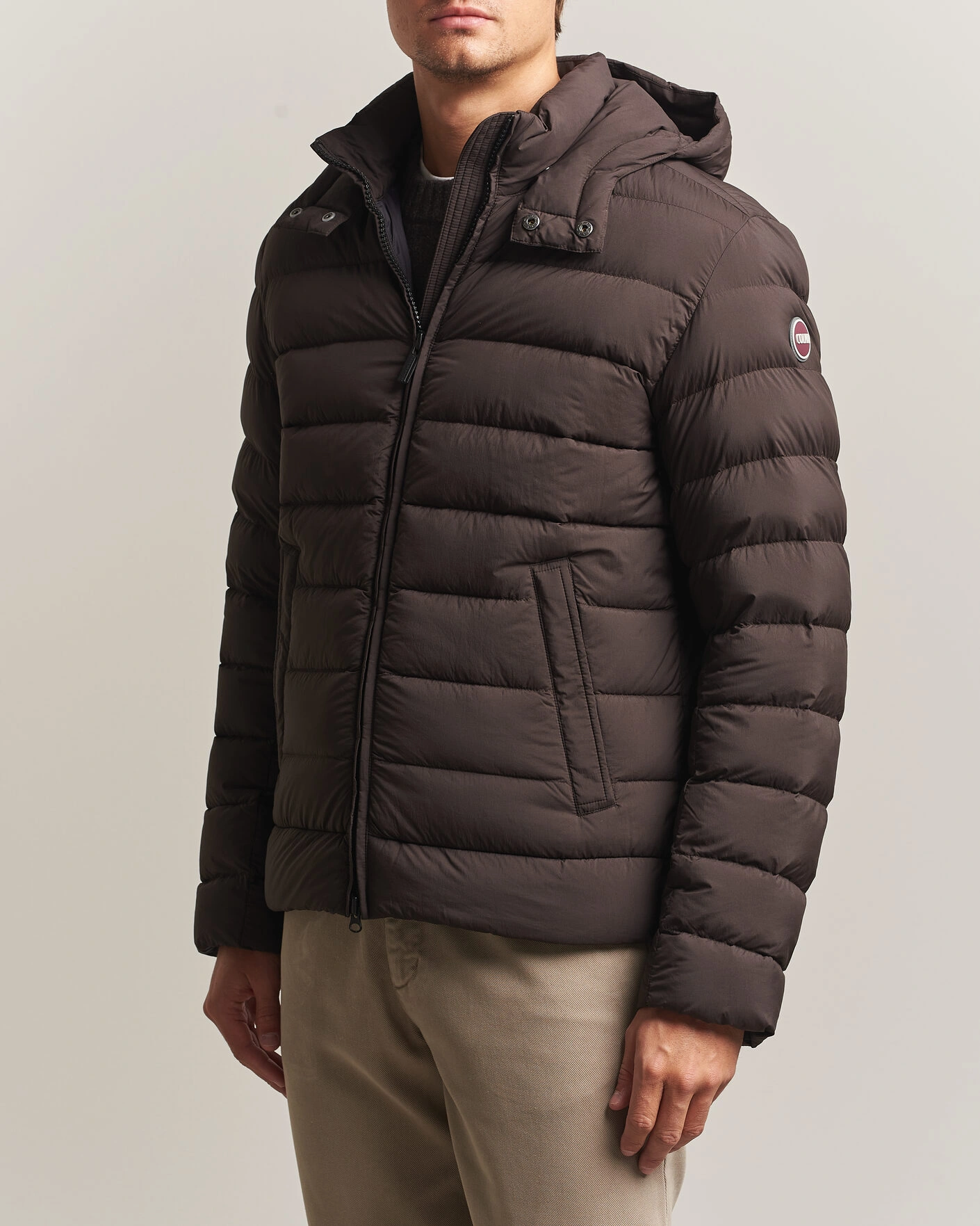 Herr | Jackor | Colmar | Quilted Down Jacket Black Coffee