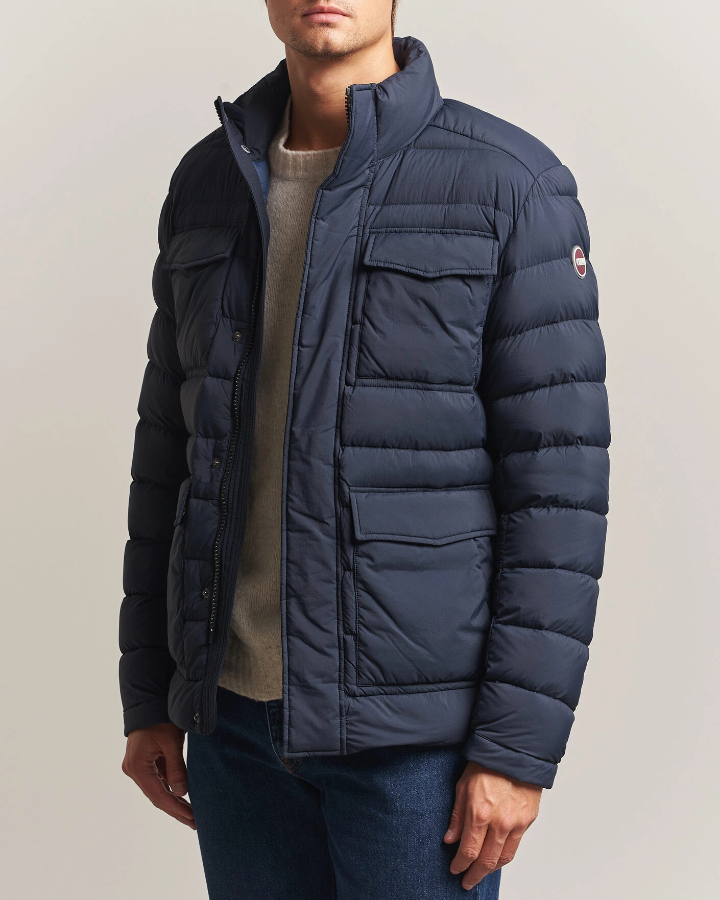 Herr | Jackor | Colmar | Field Down Jacket Navy