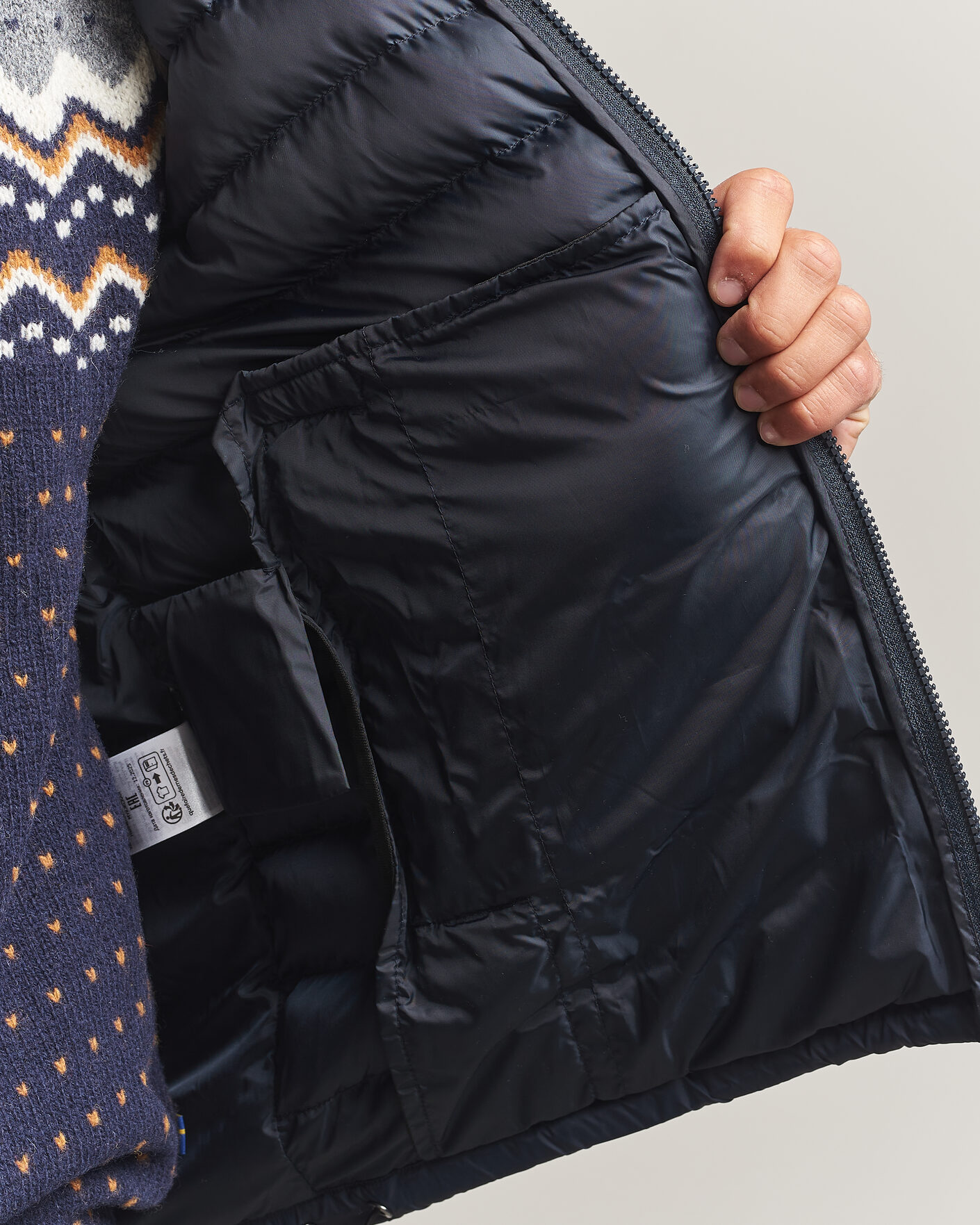Herr | Jackor | Colmar | Hybrid Hood Jacket Navy