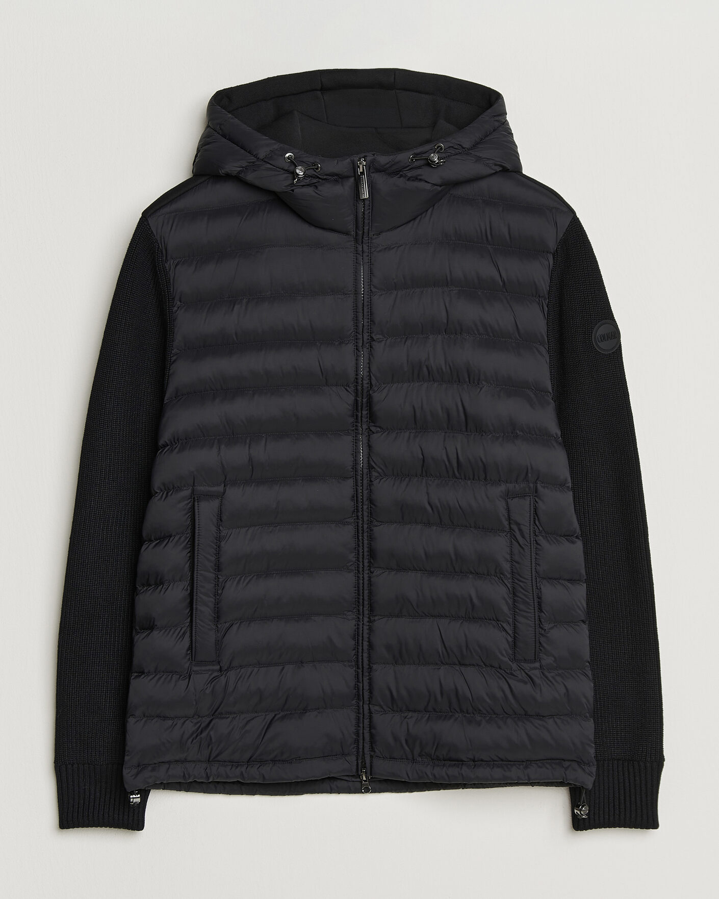 Herr | Jackor | Colmar | Hybrid Hood Jacket Black