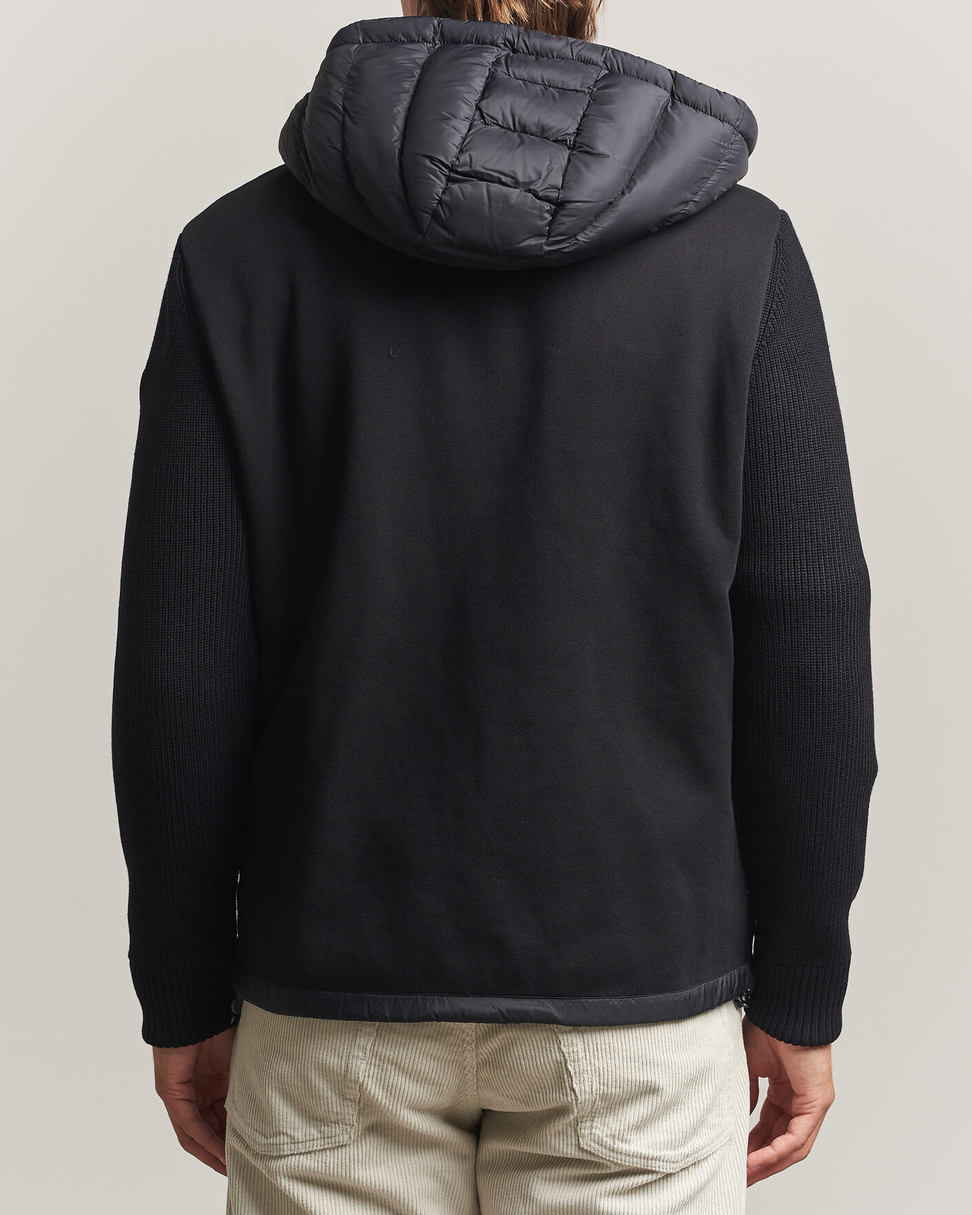 Herr | Jackor | Colmar | Hybrid Hood Jacket Black