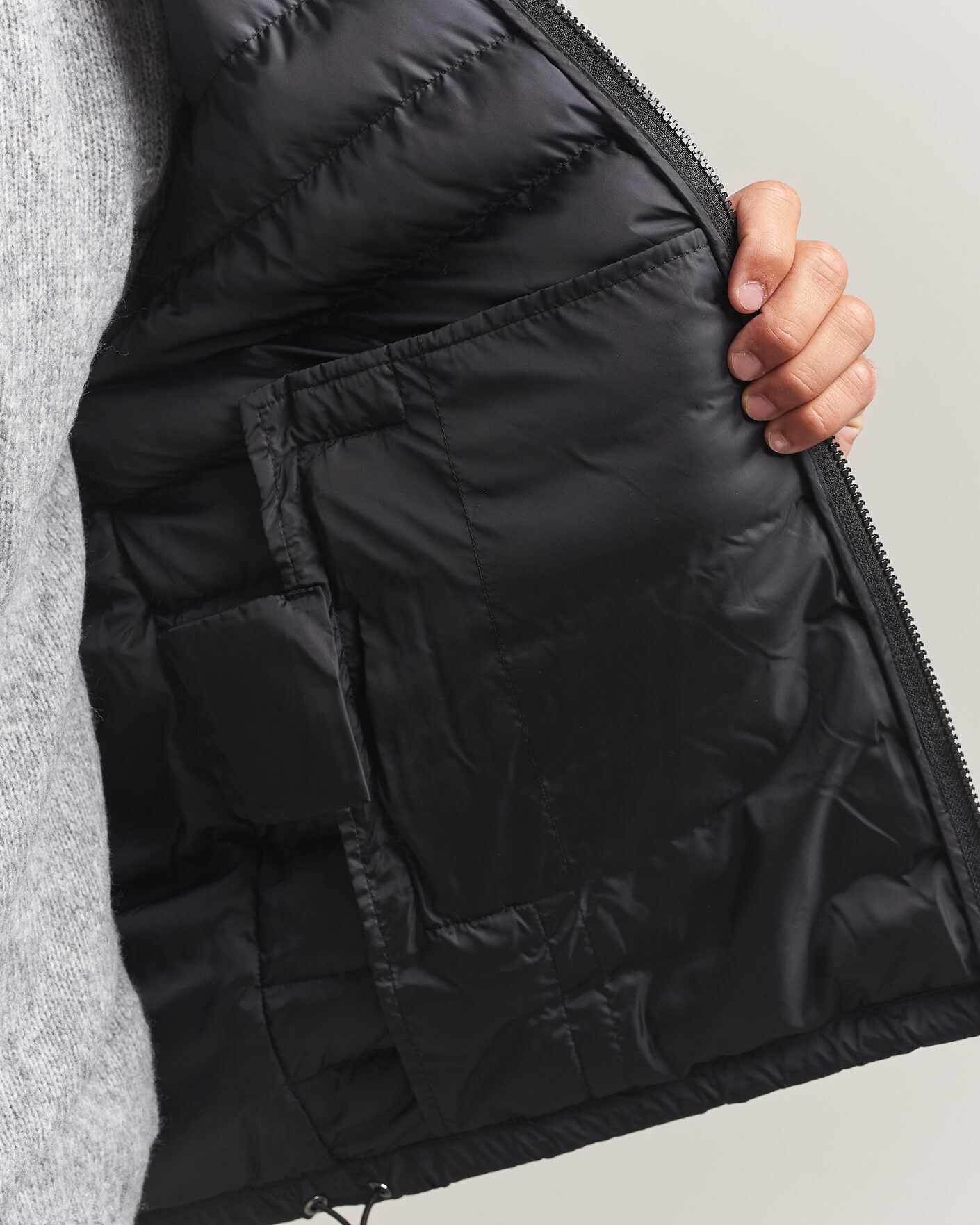 Herr | Jackor | Colmar | Hybrid Hood Jacket Black