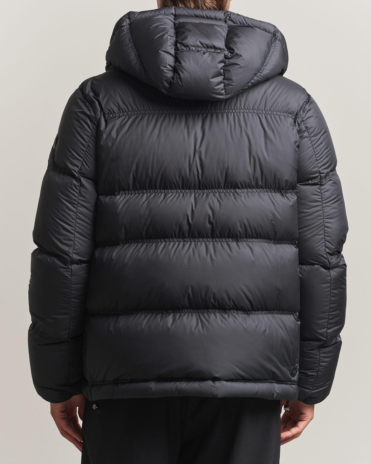 Herr | Jackor | Colmar | Hood Down Jacket Black