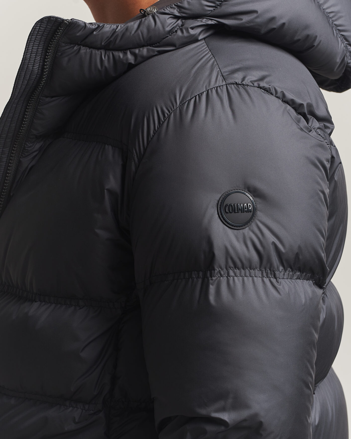 Herr | Jackor | Colmar | Hood Down Jacket Black