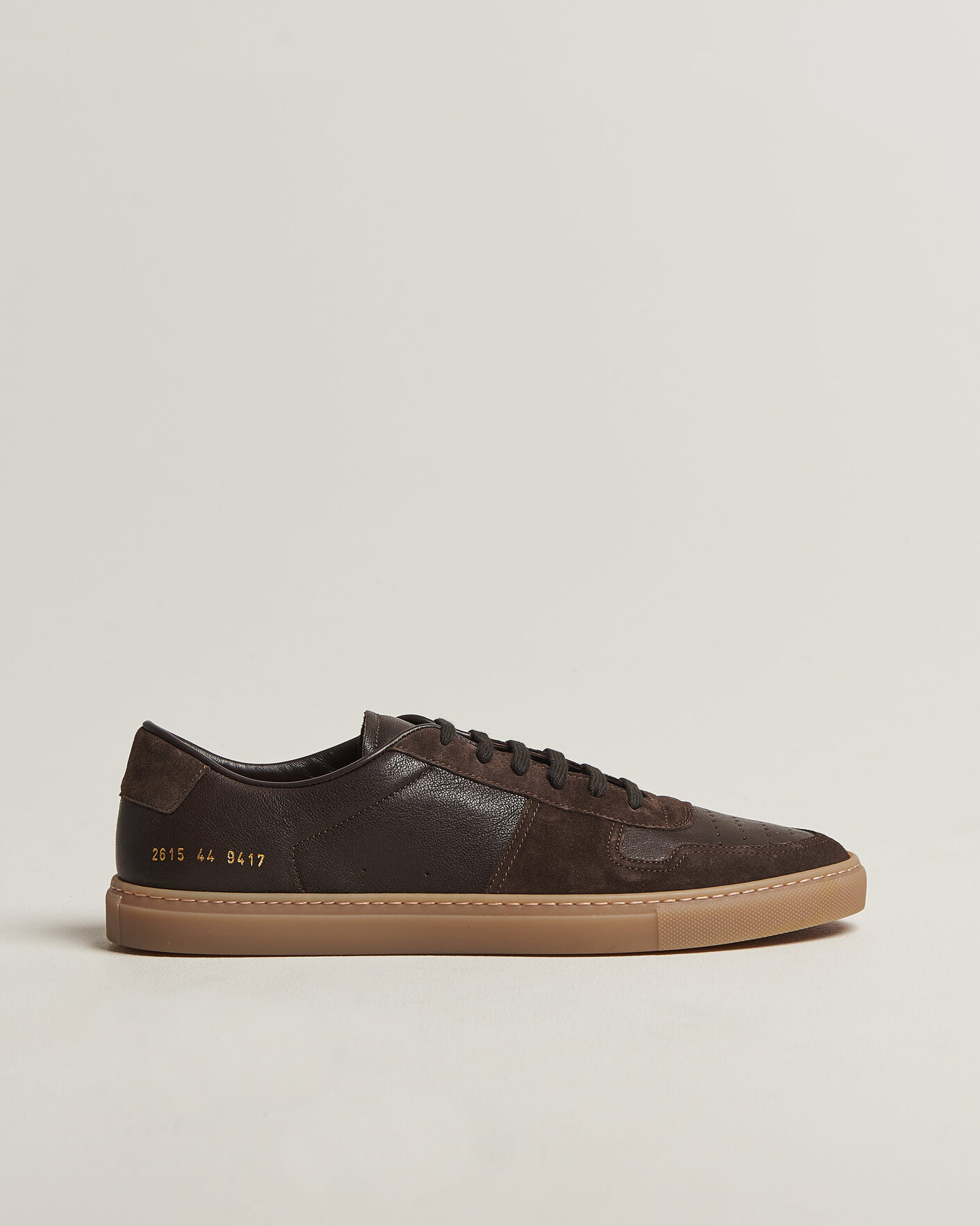 Herr | Sneakers | Common Projects | Bball Duo Leather Sneaker Dark Brown