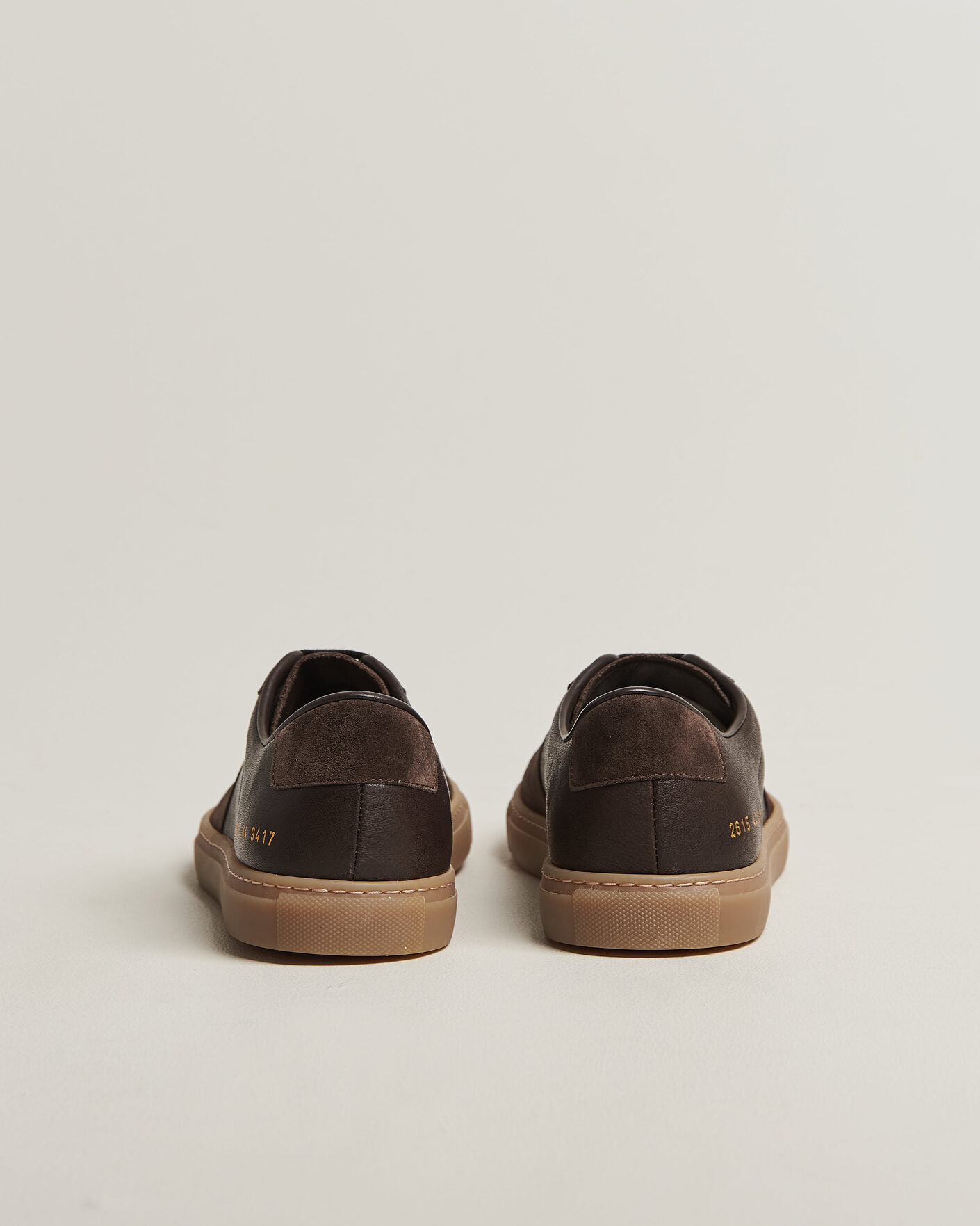 Herr | Sneakers | Common Projects | Bball Duo Leather Sneaker Dark Brown