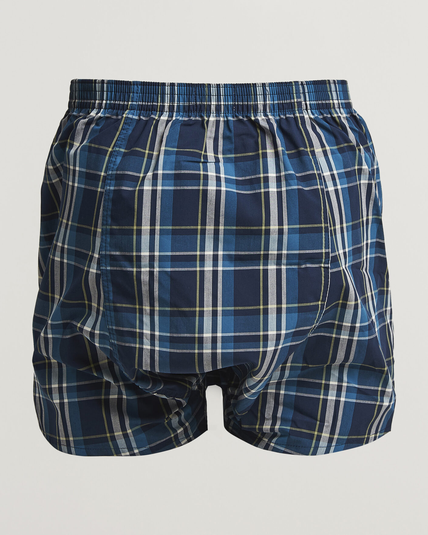 Herr | Underkläder | Derek Rose | Classic Fit Woven Cotton Boxer Shorts Navy