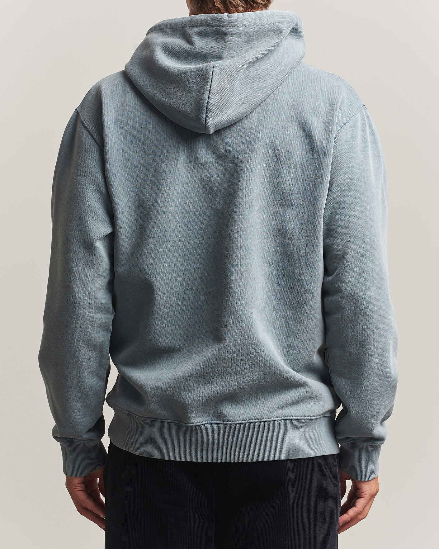Herr | Tröjor | Drôle de Monsieur | Classic Slogan Hoodie Dark Grey