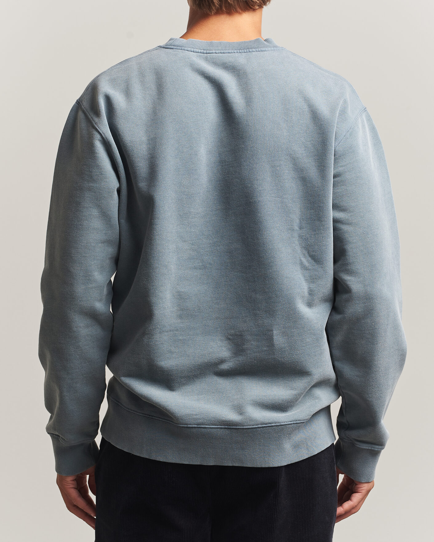 Herr | Tröjor | Drôle de Monsieur | Classic Slogan Sweatshirt Dark Grey