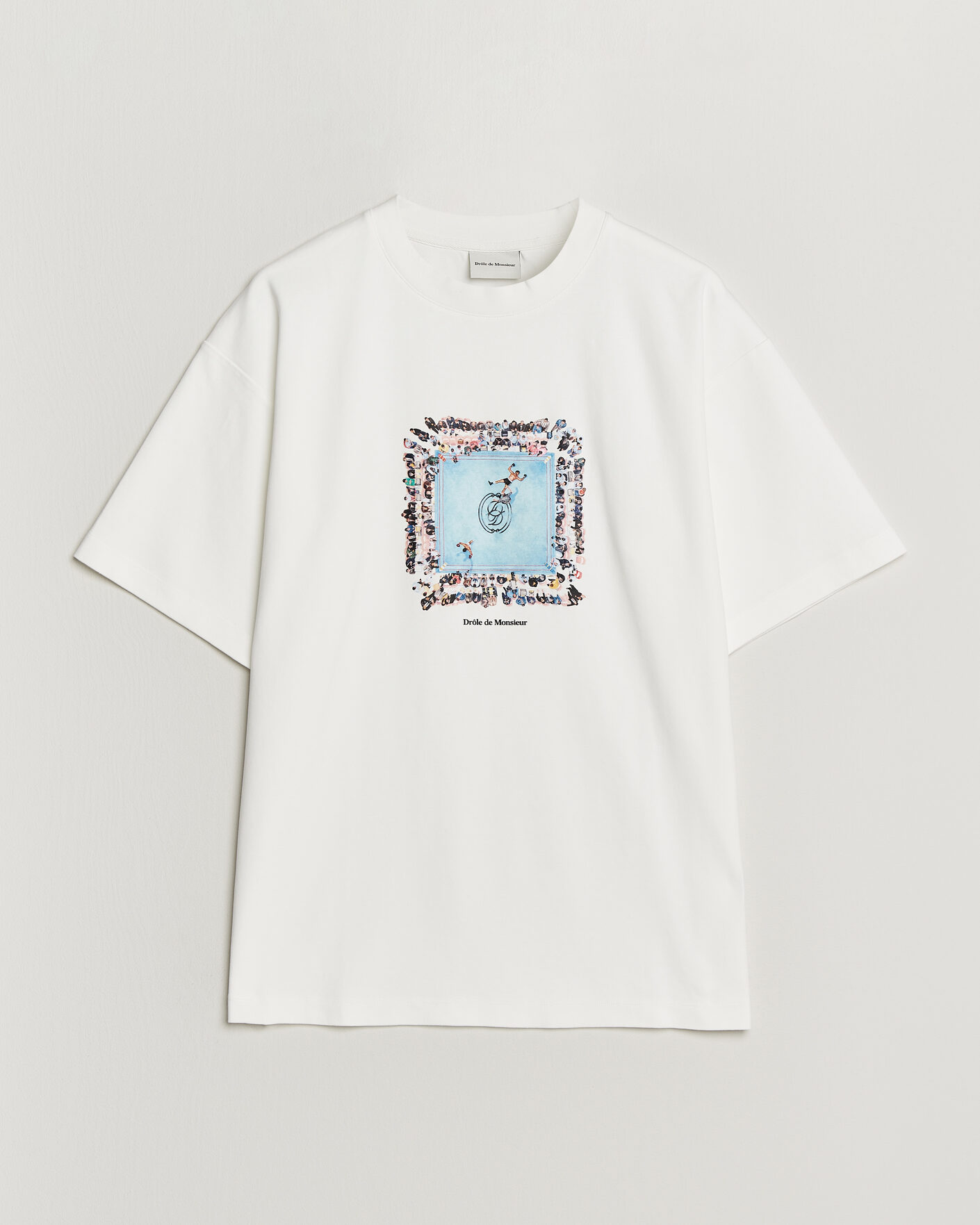 Herr | T-Shirts | Drôle de Monsieur | Boxers Ring T-Shirt Off White