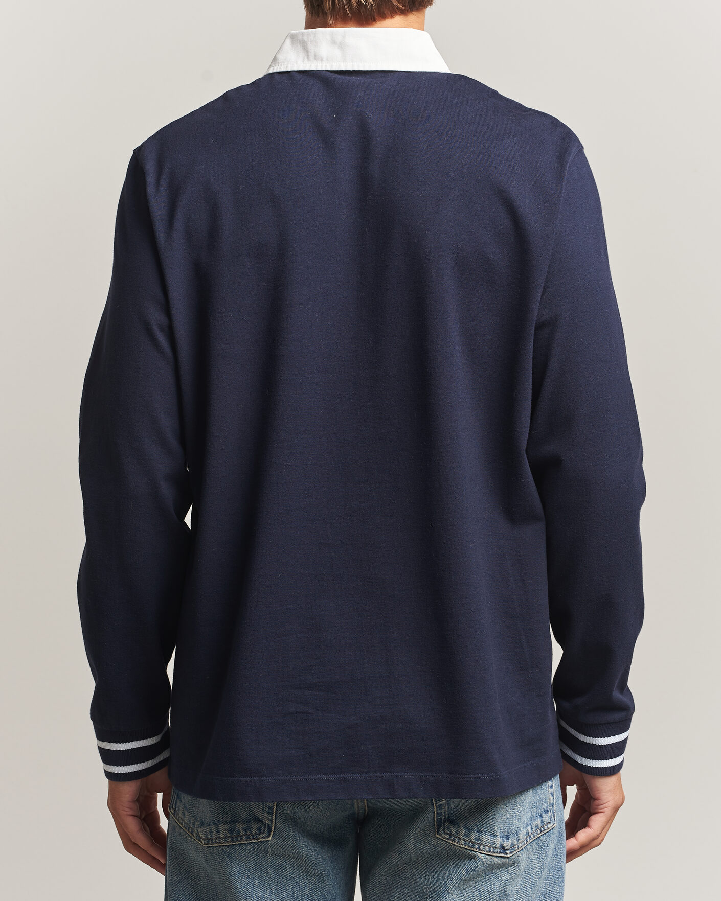 Herr | Tröjor | Drôle de Monsieur | Slogan Rugger Navy