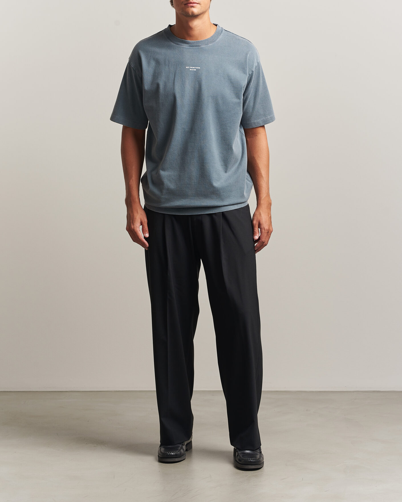 Herr | T-Shirts | Drôle de Monsieur | Classic Slogan T-Shirt Dark Grey