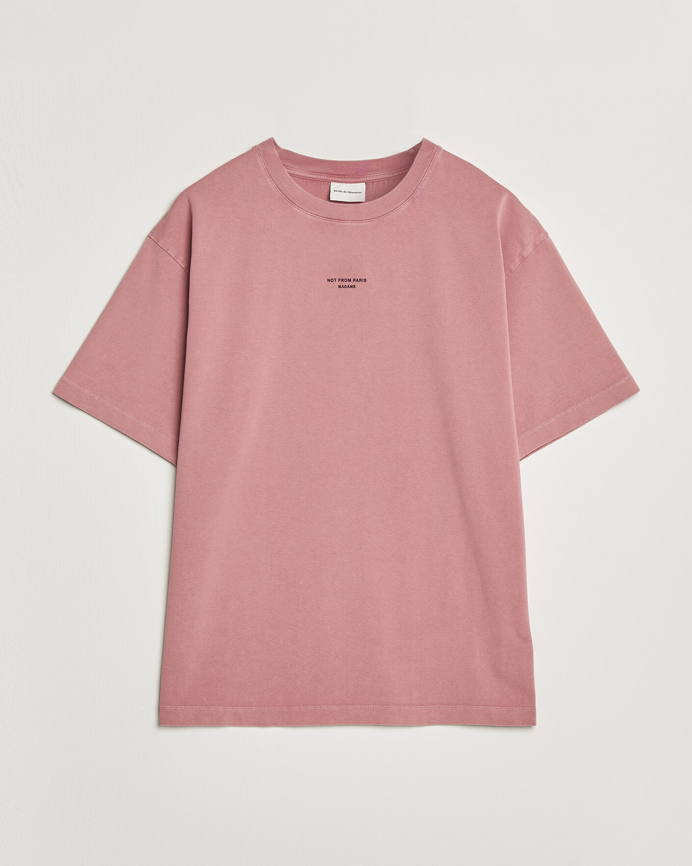 Herr | T-Shirts | Drôle de Monsieur | Classic Slogan T-Shirt Dark Pink