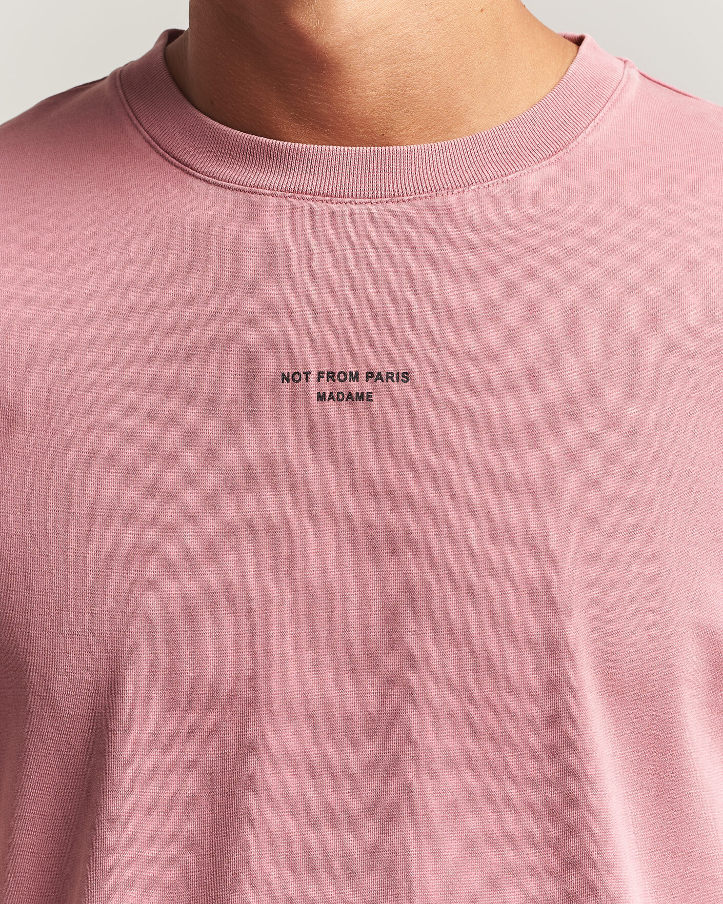 Herr | T-Shirts | Drôle de Monsieur | Classic Slogan T-Shirt Dark Pink