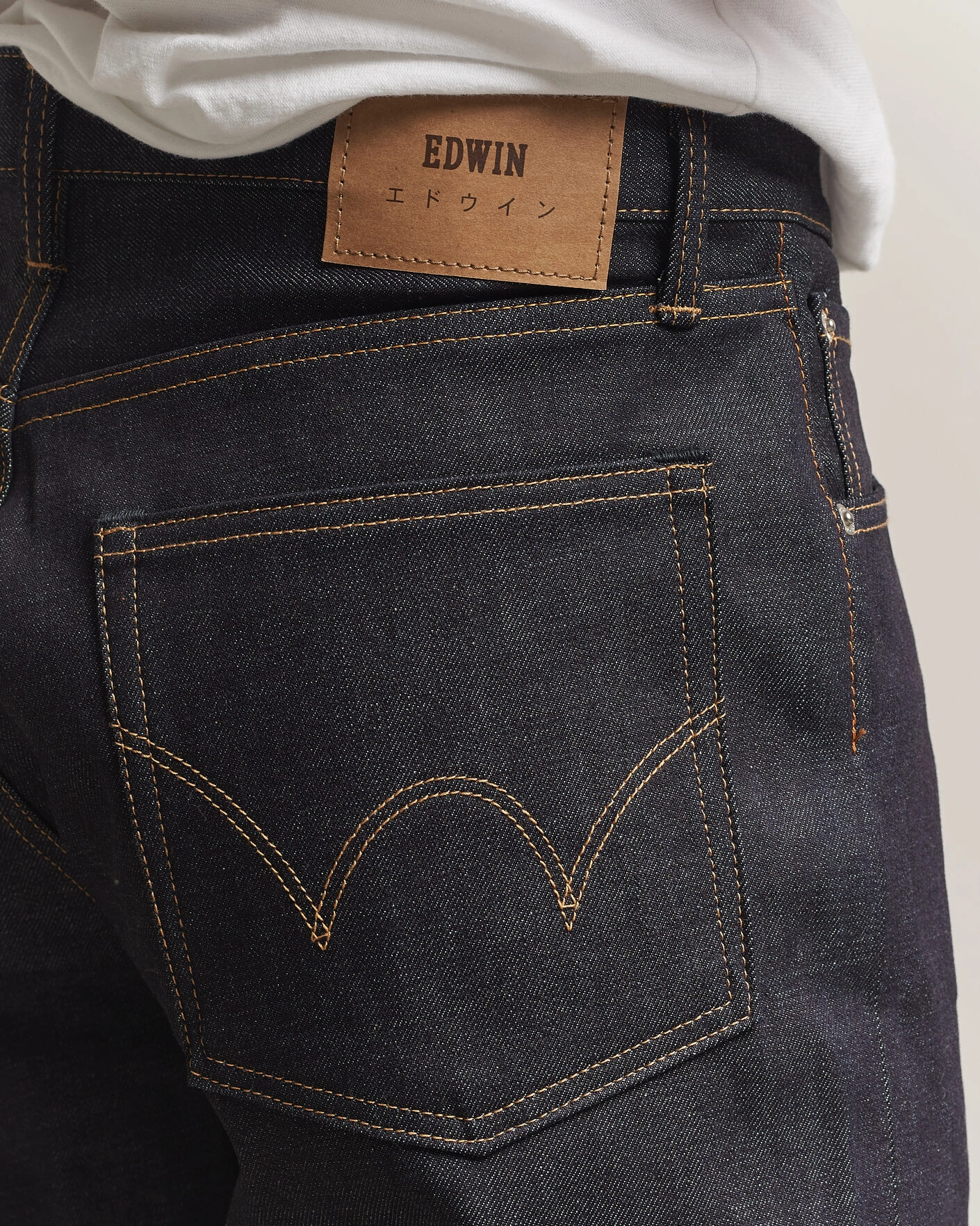 Herr | Byxor | EDWIN | Loose Straight Rainbow Selvage Jeans Unwashed