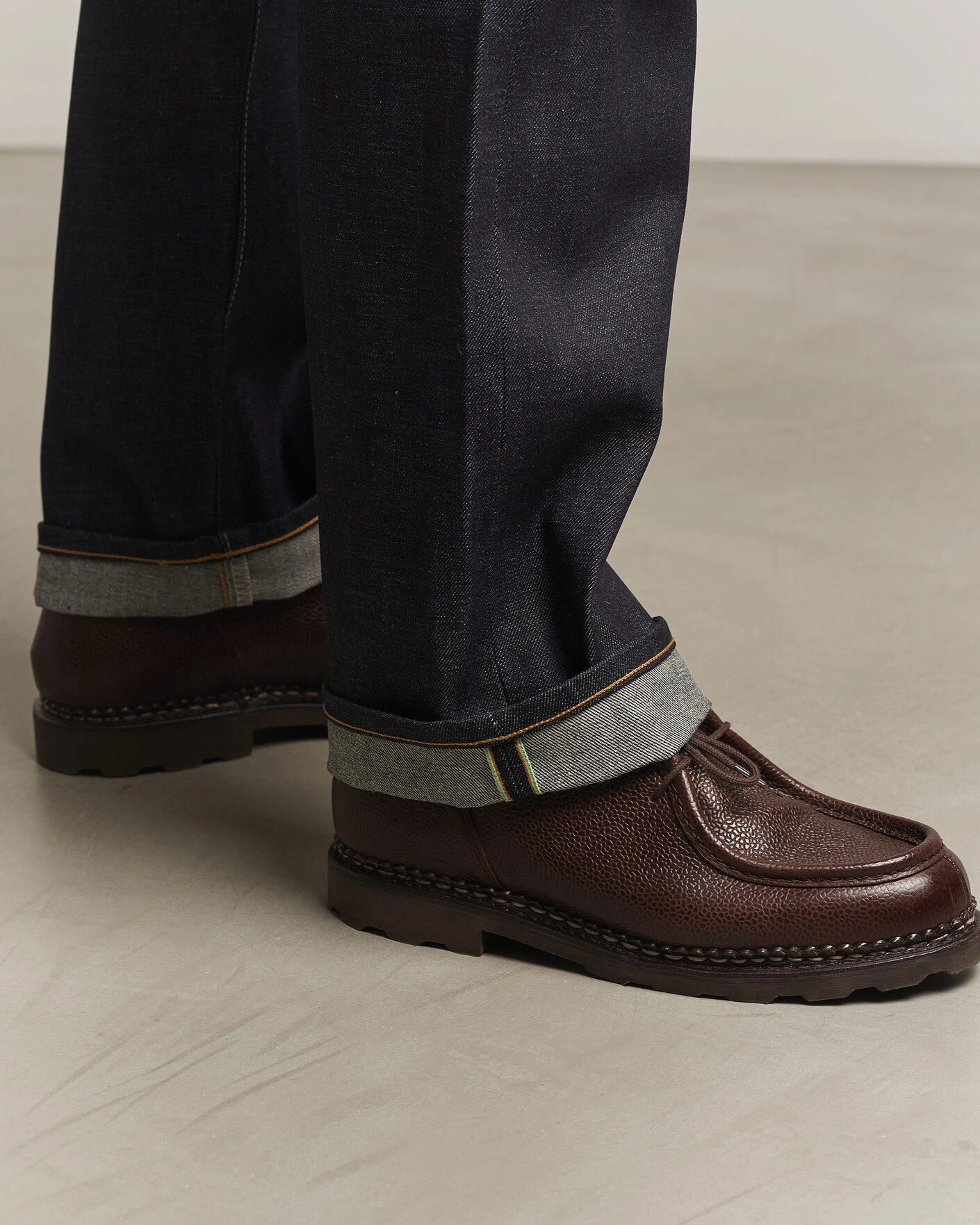 Herr | Byxor | EDWIN | Loose Straight Rainbow Selvage Jeans Unwashed