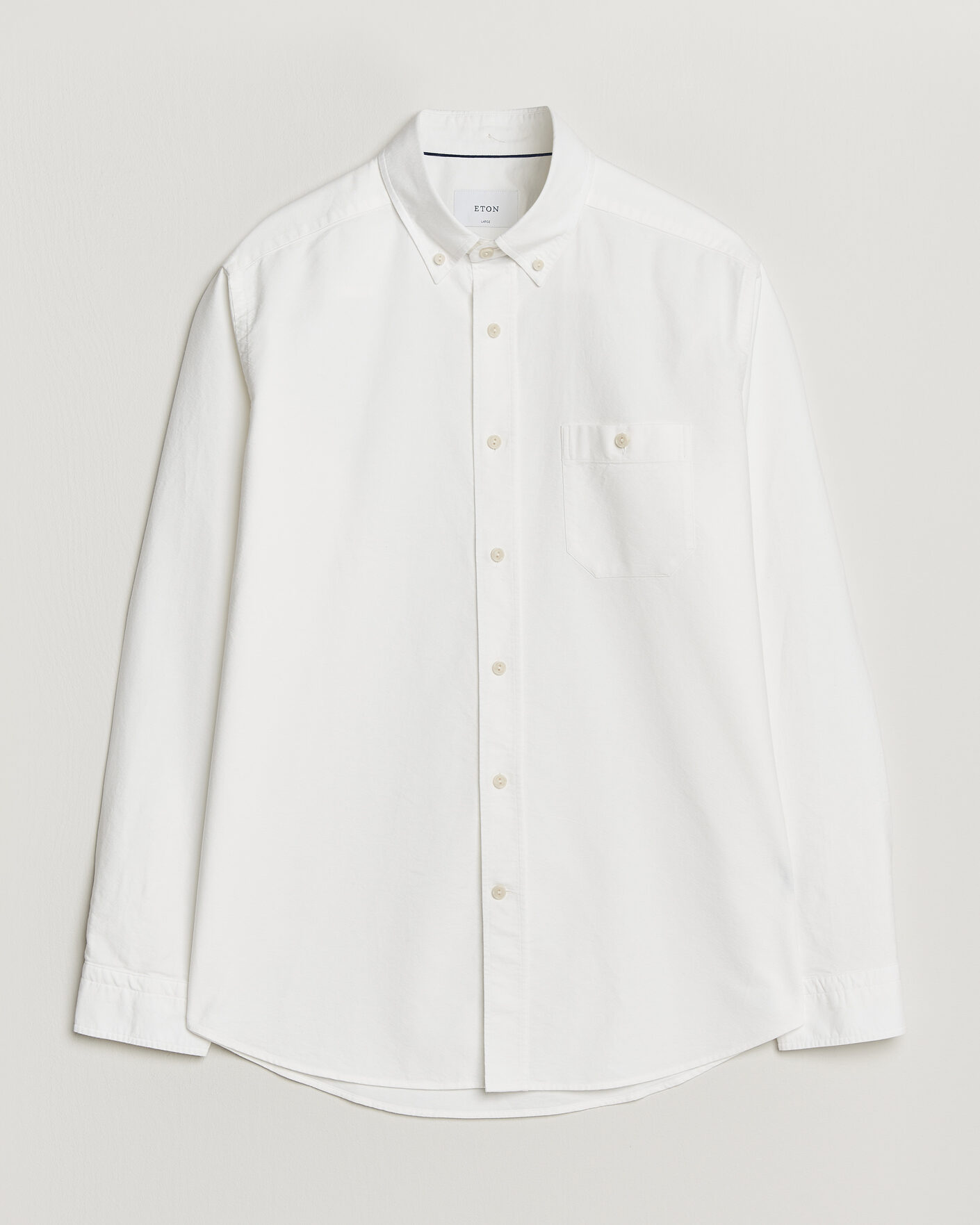 Herr | Skjortor | Eton | Regular Fit Ivy Oxford Shirt White