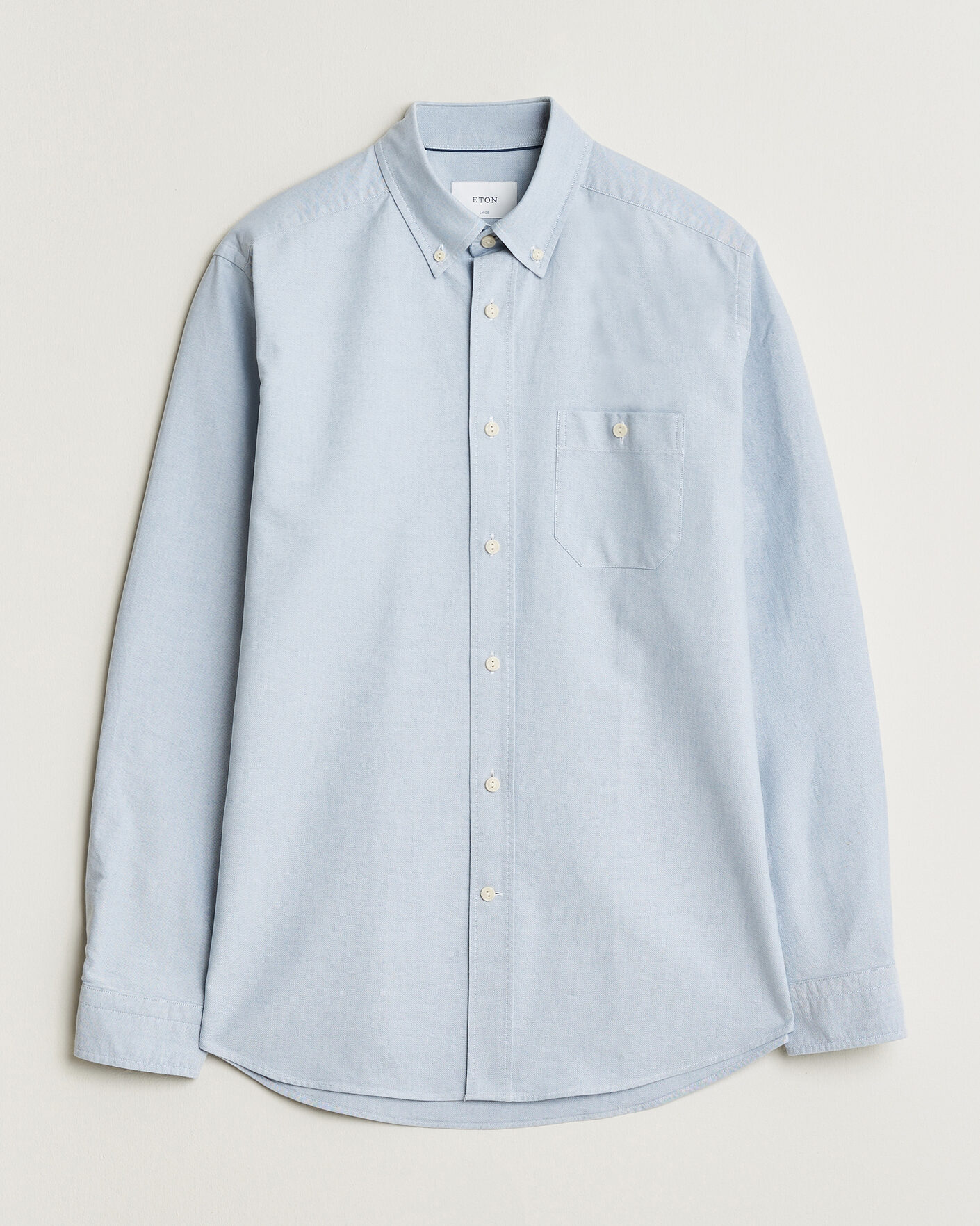 Herr | Skjortor | Eton | Regular Fit Ivy Oxford Shirt Light Blue