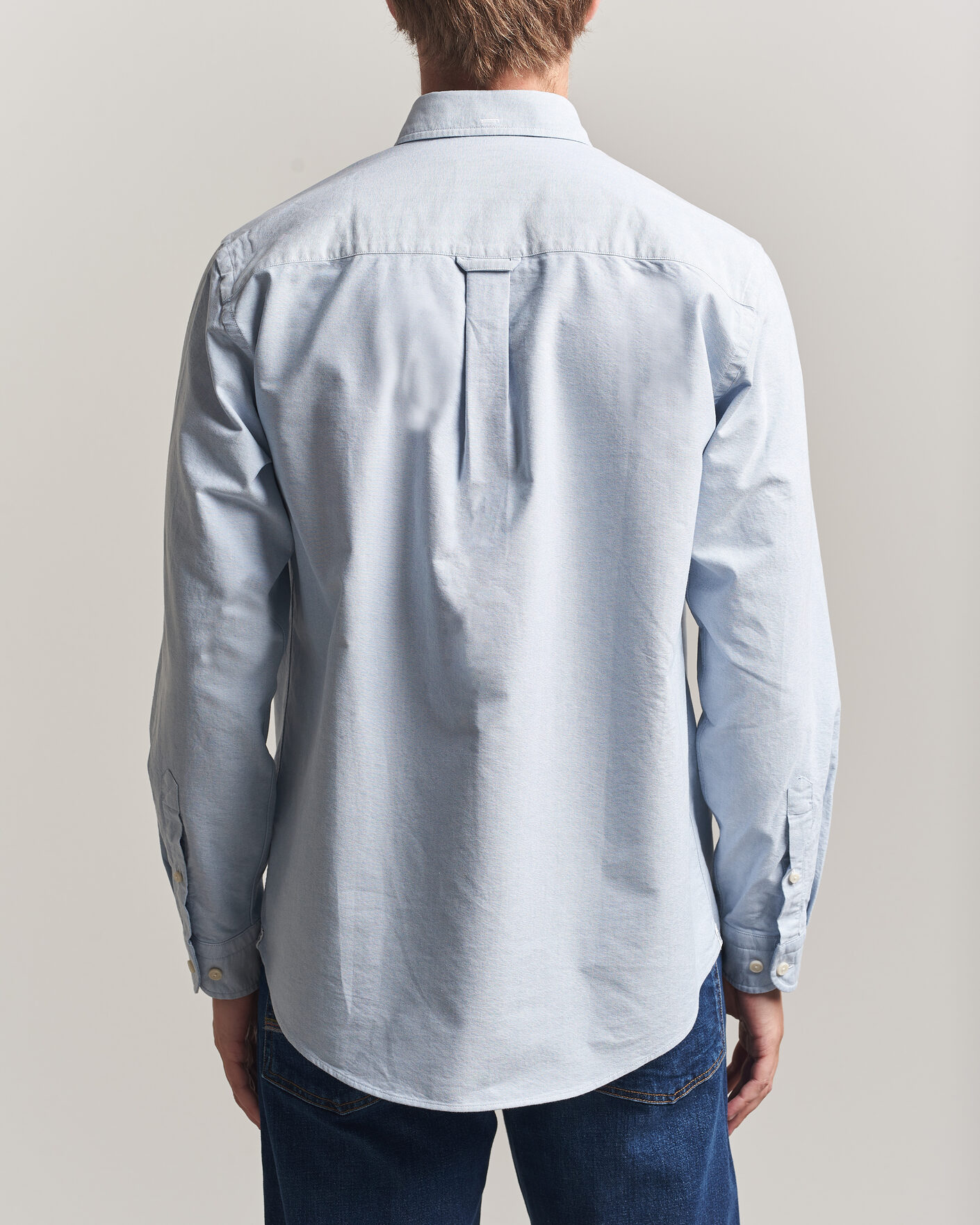 Herr | Skjortor | Eton | Regular Fit Ivy Oxford Shirt Light Blue