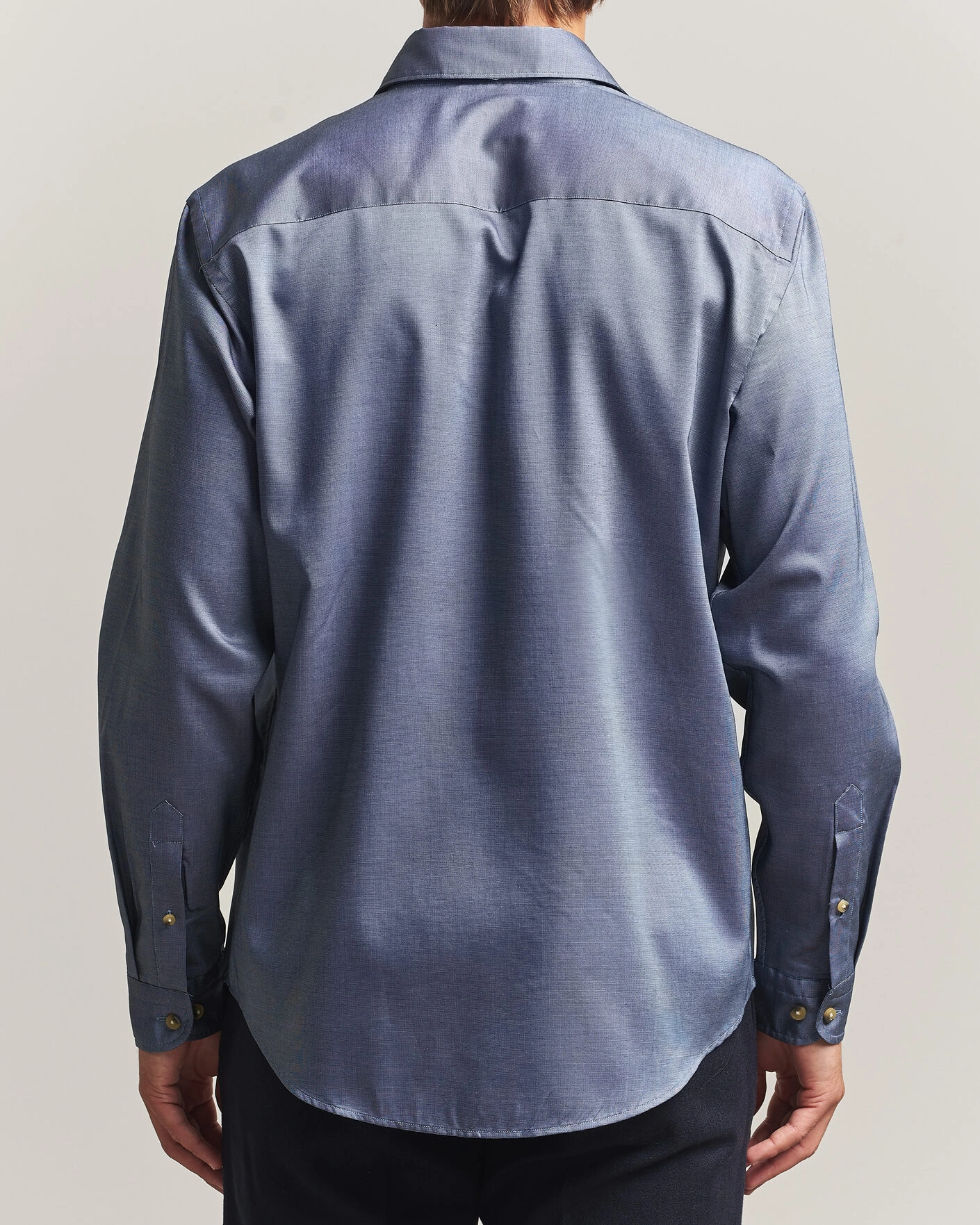 Herr | Skjortor | Eton | Signature Oxford Shirt Blue