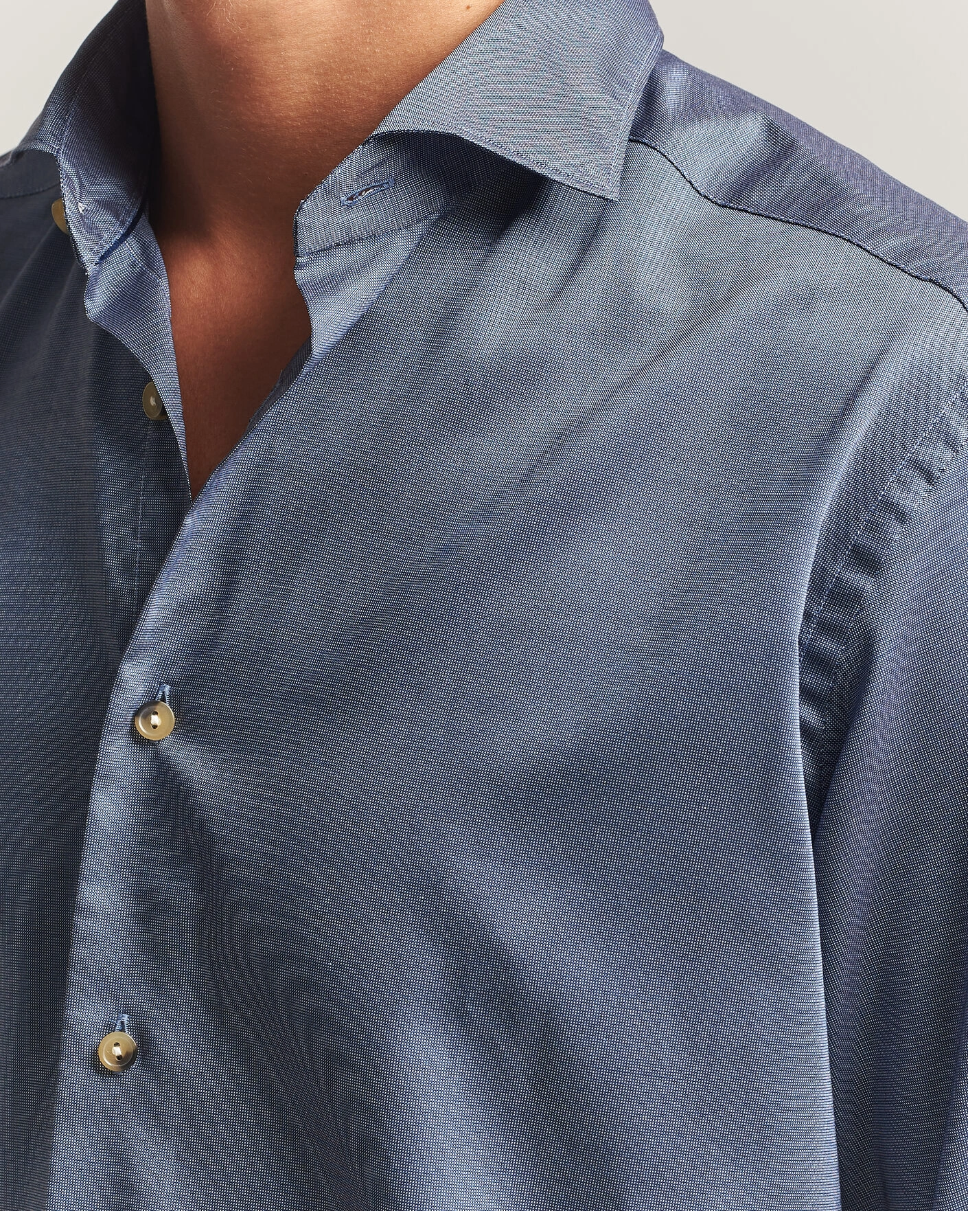 Herr | Skjortor | Eton | Signature Oxford Shirt Blue