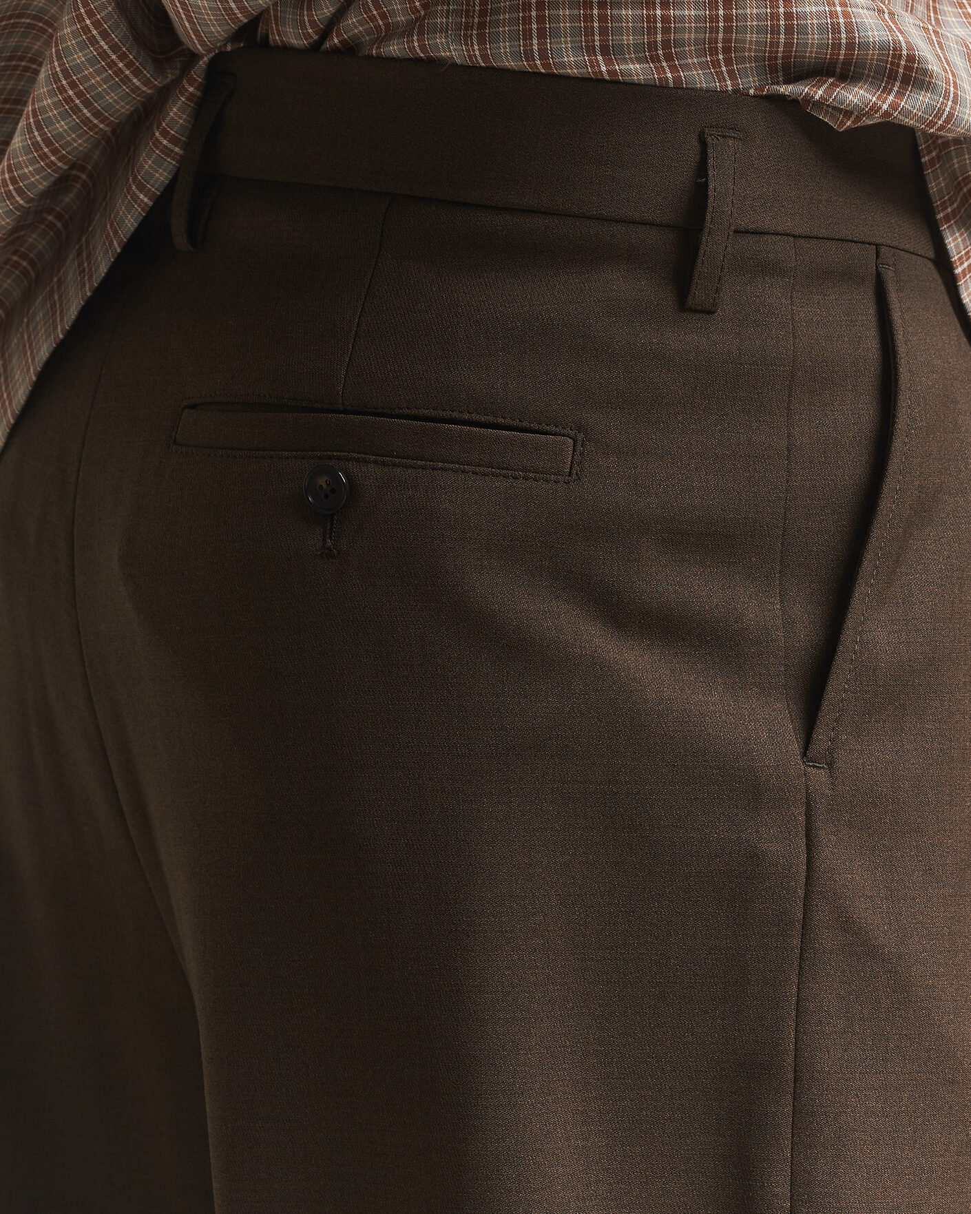 Herr | Byxor | Filippa K | Milo Wide Wool Trousers Walnut Brown