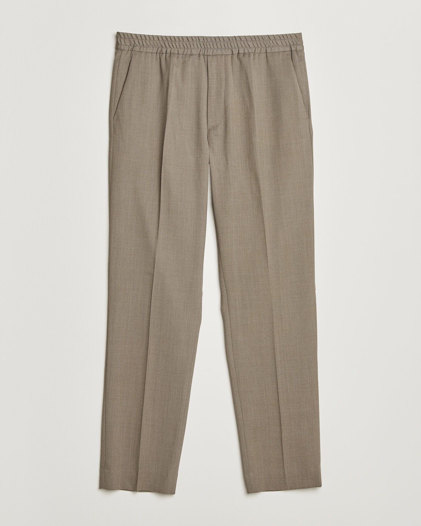 Herr | Byxor | Filippa K | Theo Relaxed Wool Trousers Stone Taupe