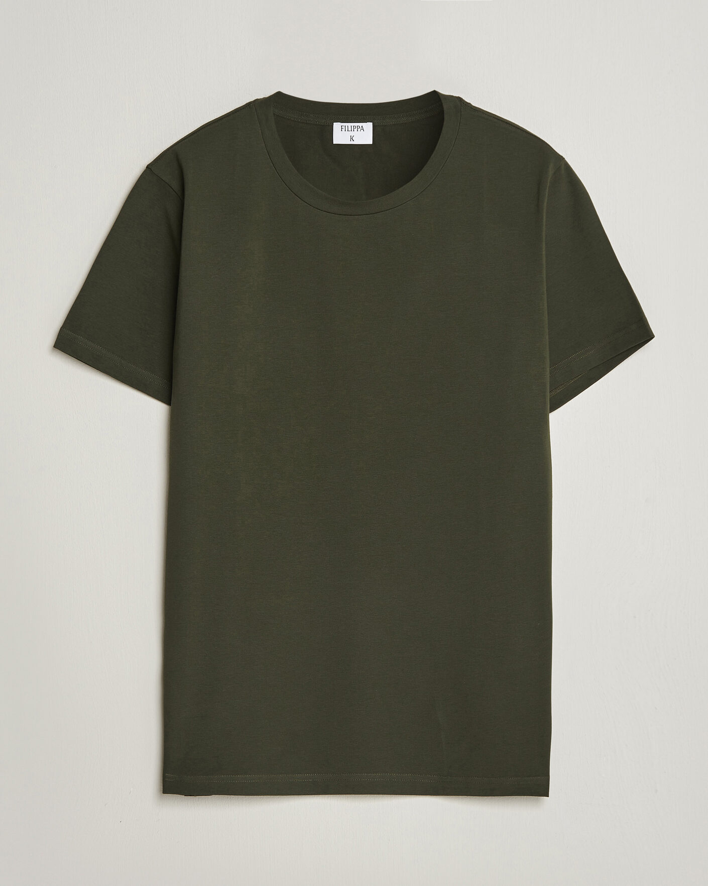 Herr | T-Shirts | Filippa K | Soft Lycra T-Shirt Night Green
