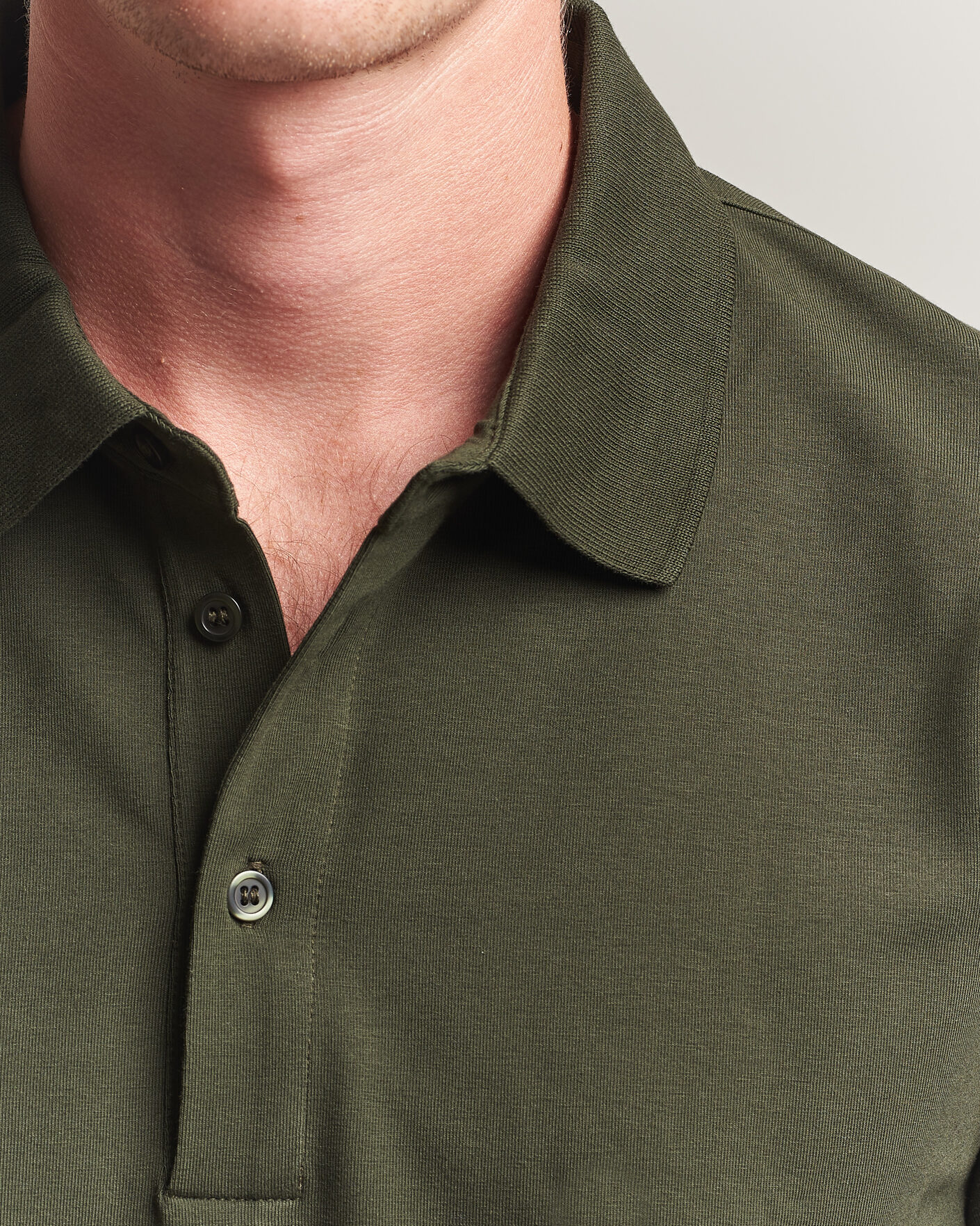 Herr | Pikéer | Filippa K | Luke Lycra Polo Shirt Night Green
