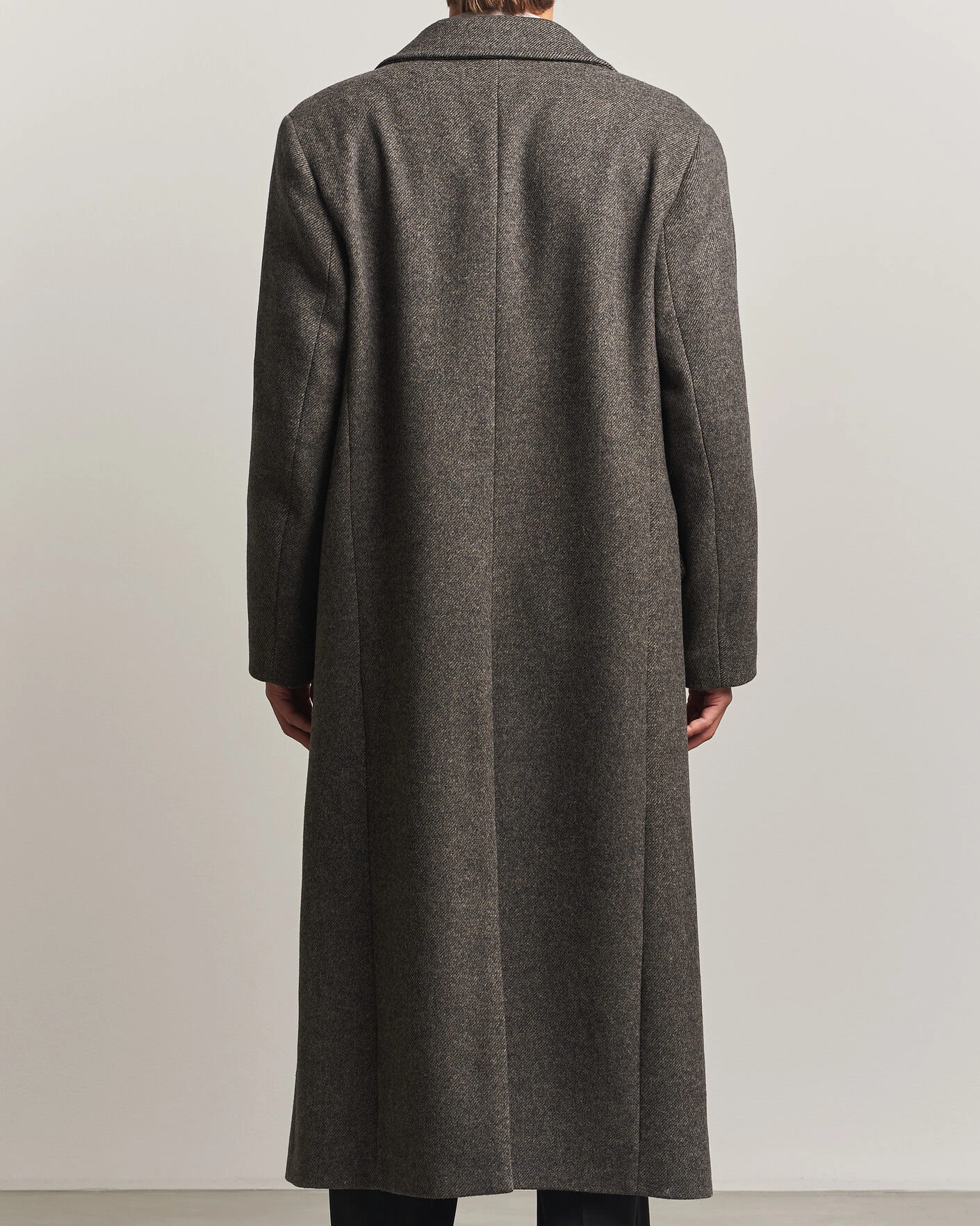 Herr | Jackor | Filippa K | Damian Wool Twill Coat Driftwood