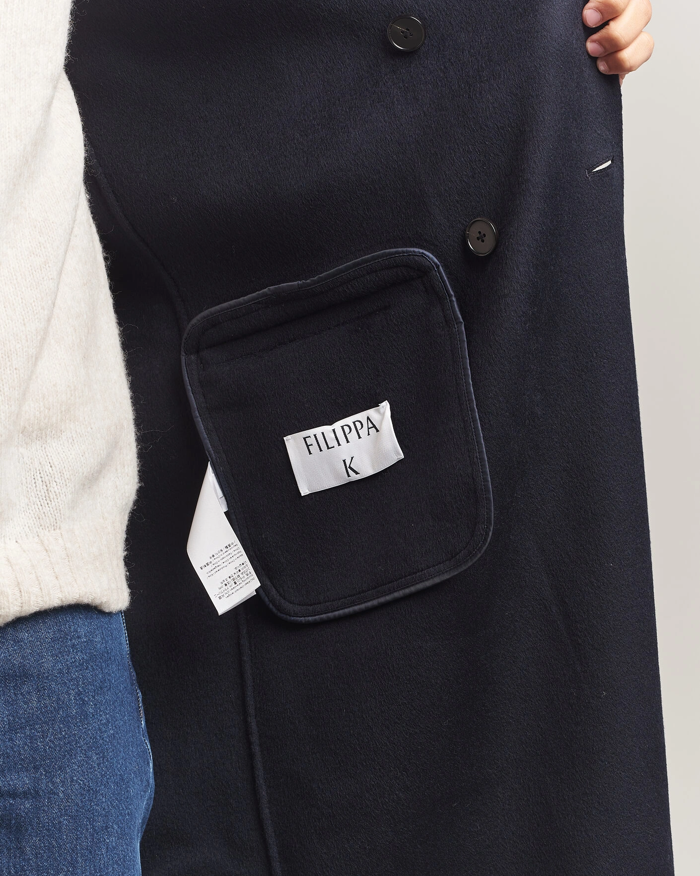Herr | Jackor | Filippa K | Athens Wool Coat Navy