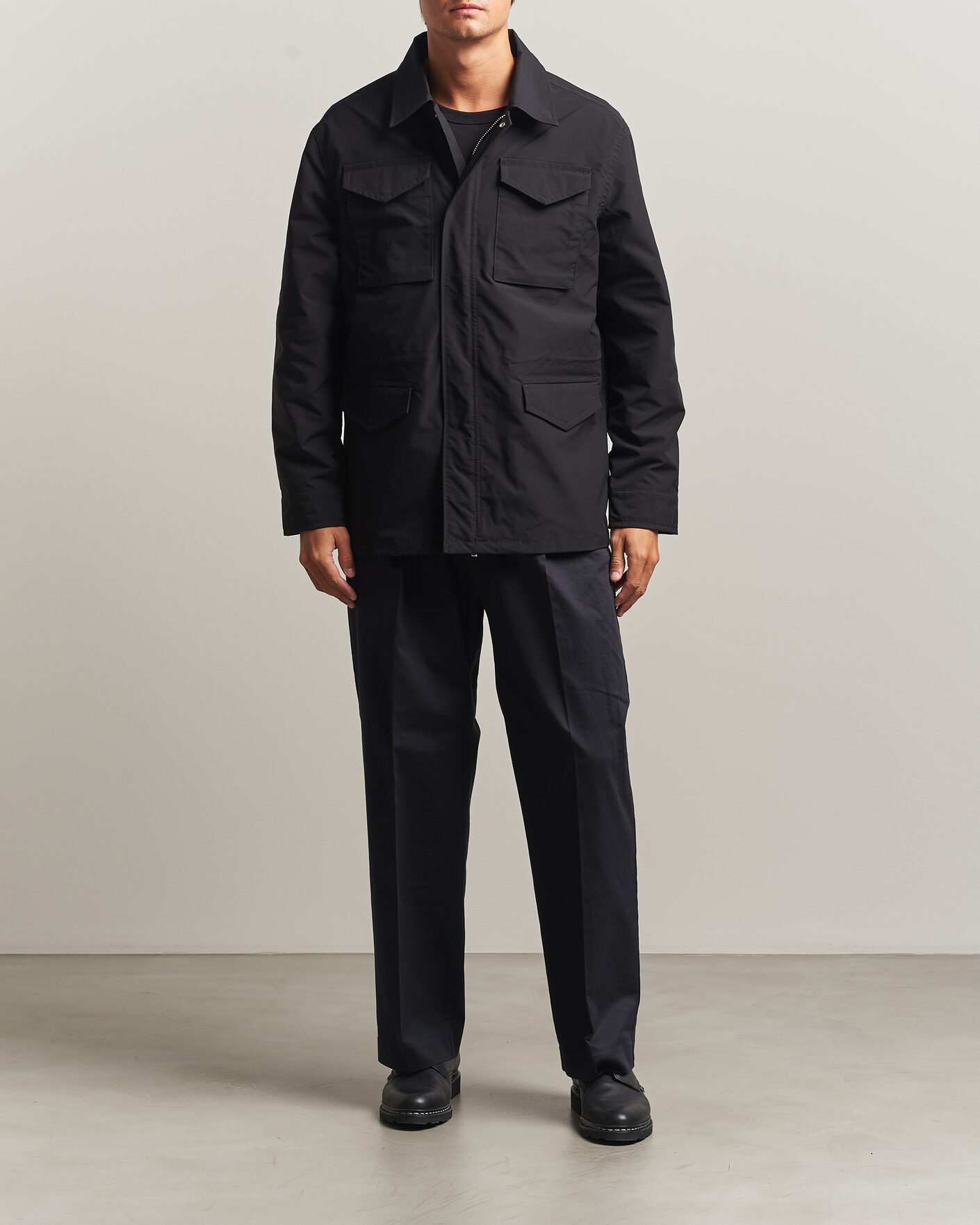 Herr | Jackor | Filippa K | Field Jacket Black