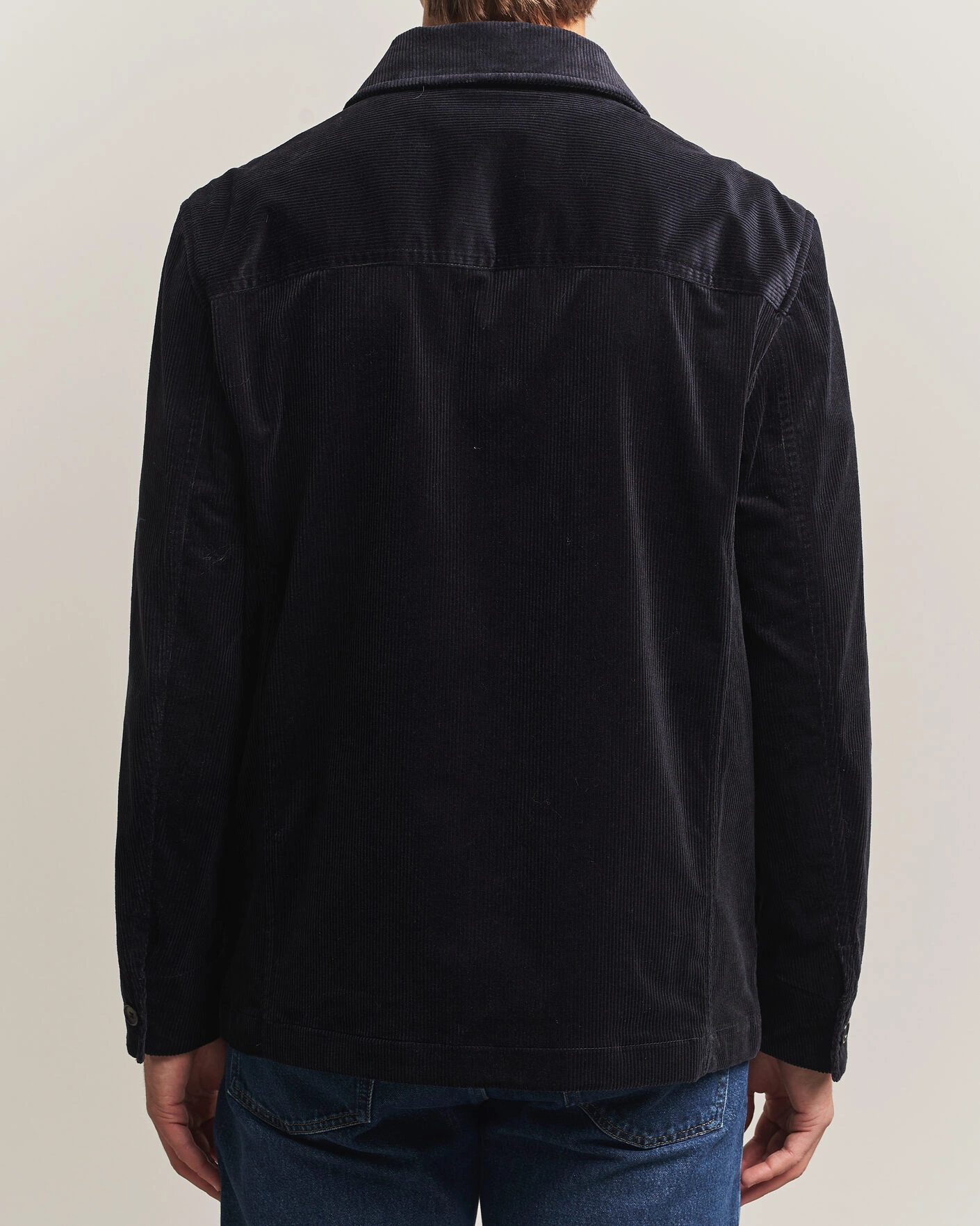 Herr | Skjortor | Filippa K | Taylor Corduroy Overshirt Navy