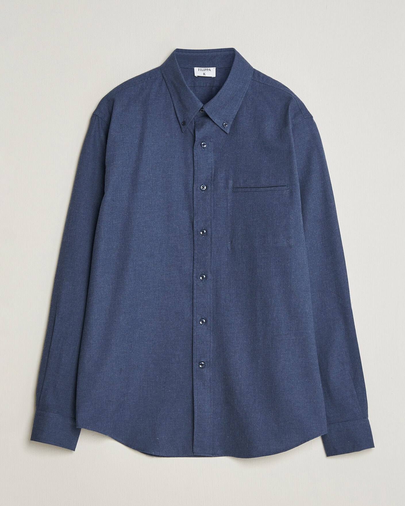 Herr | Skjortor | Filippa K | Zack Flannel Shirt Navy