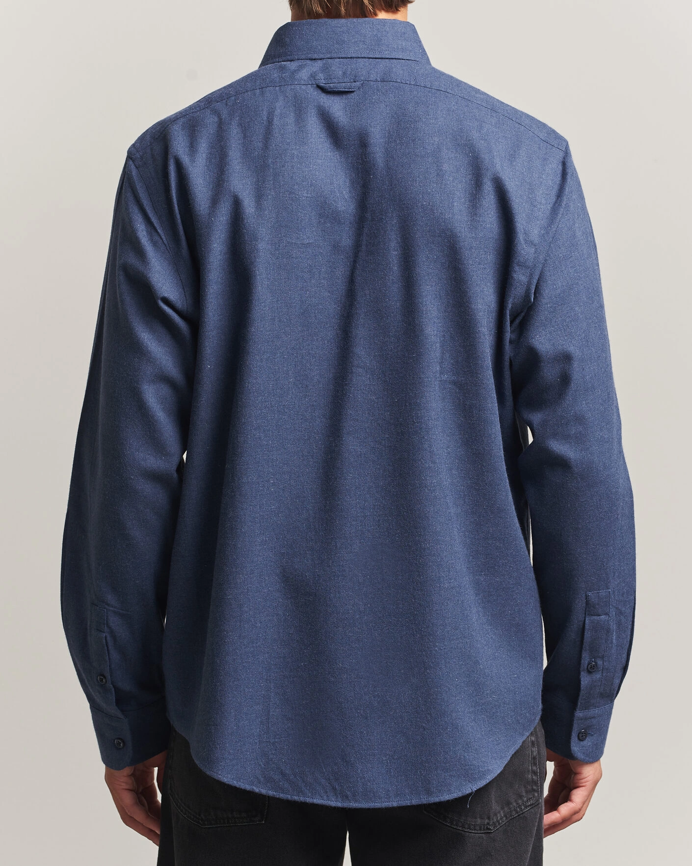 Herr | Skjortor | Filippa K | Zack Flannel Shirt Navy