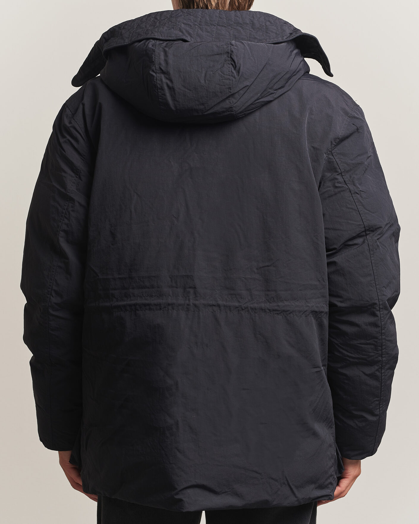 Herr | Jackor | Fred Perry | Padded Patch Pocket Parka Black