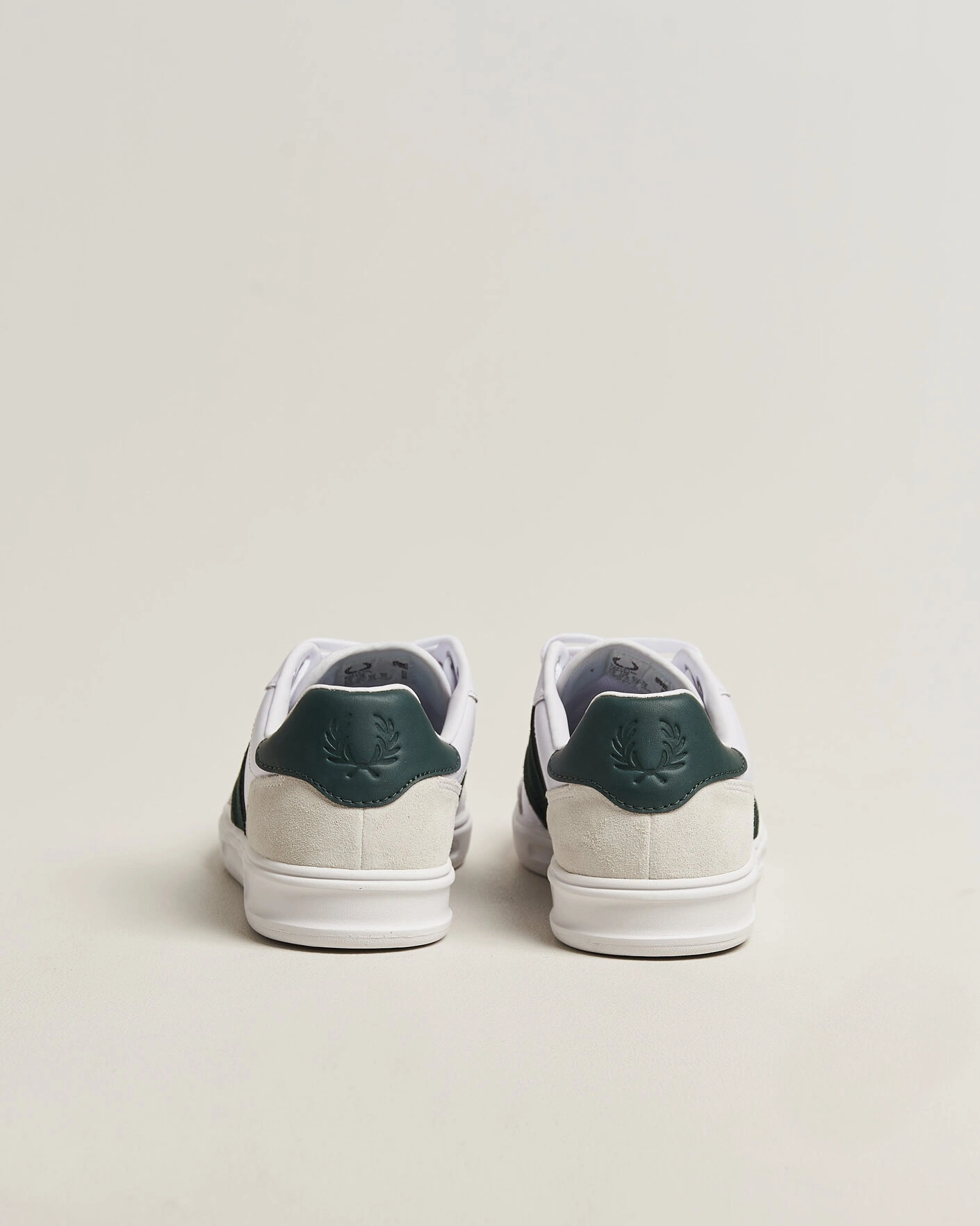 Herr | Sneakers | Fred Perry | B4 Leather/Suede Sneaker White