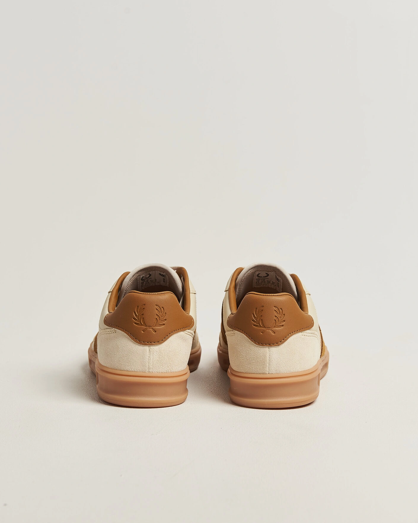 Herr | Sneakers | Fred Perry | B4 Leather/Suede Sneaker Oatmeal