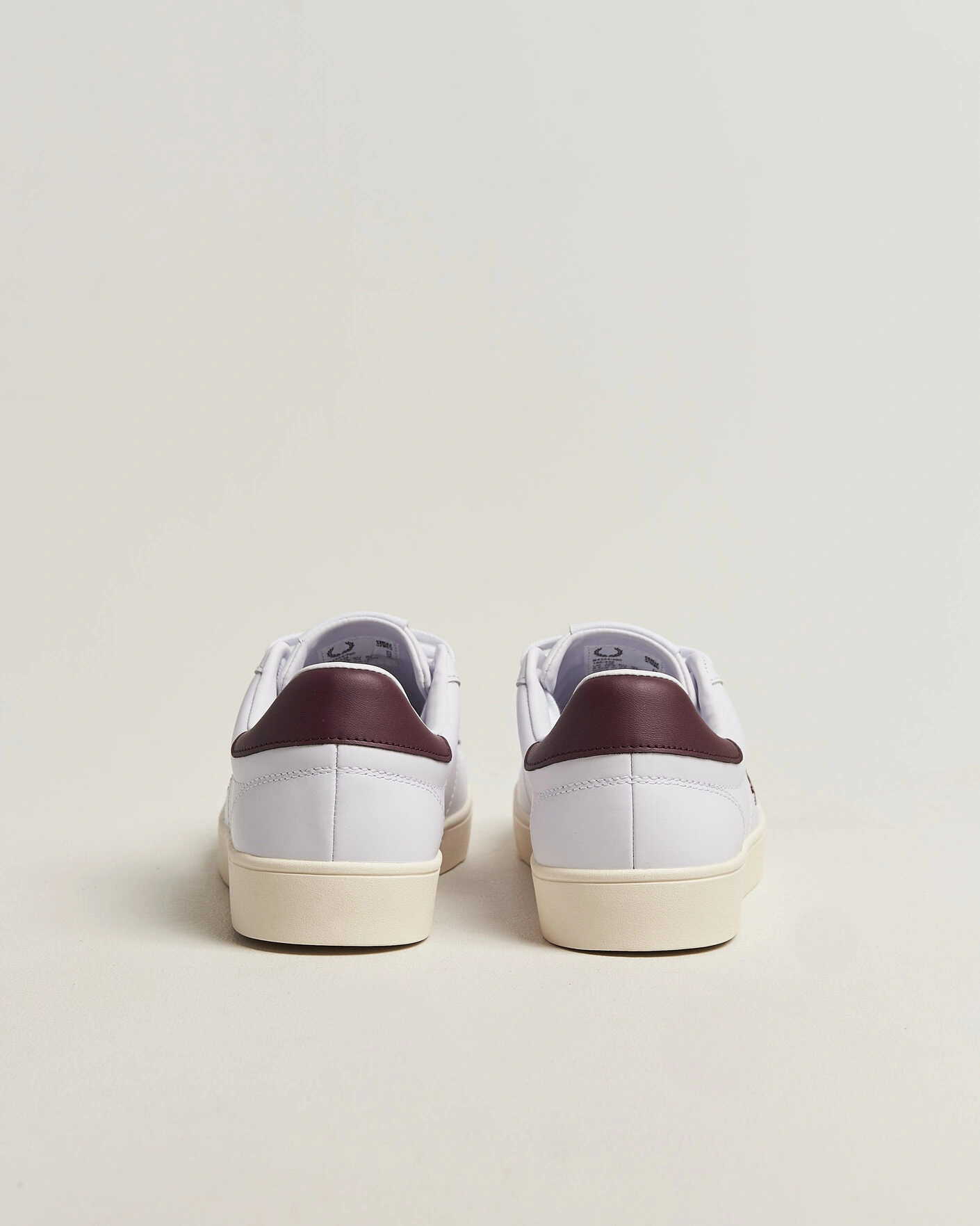 Herr | Sneakers | Fred Perry | Spencer Leather Sneaker White
