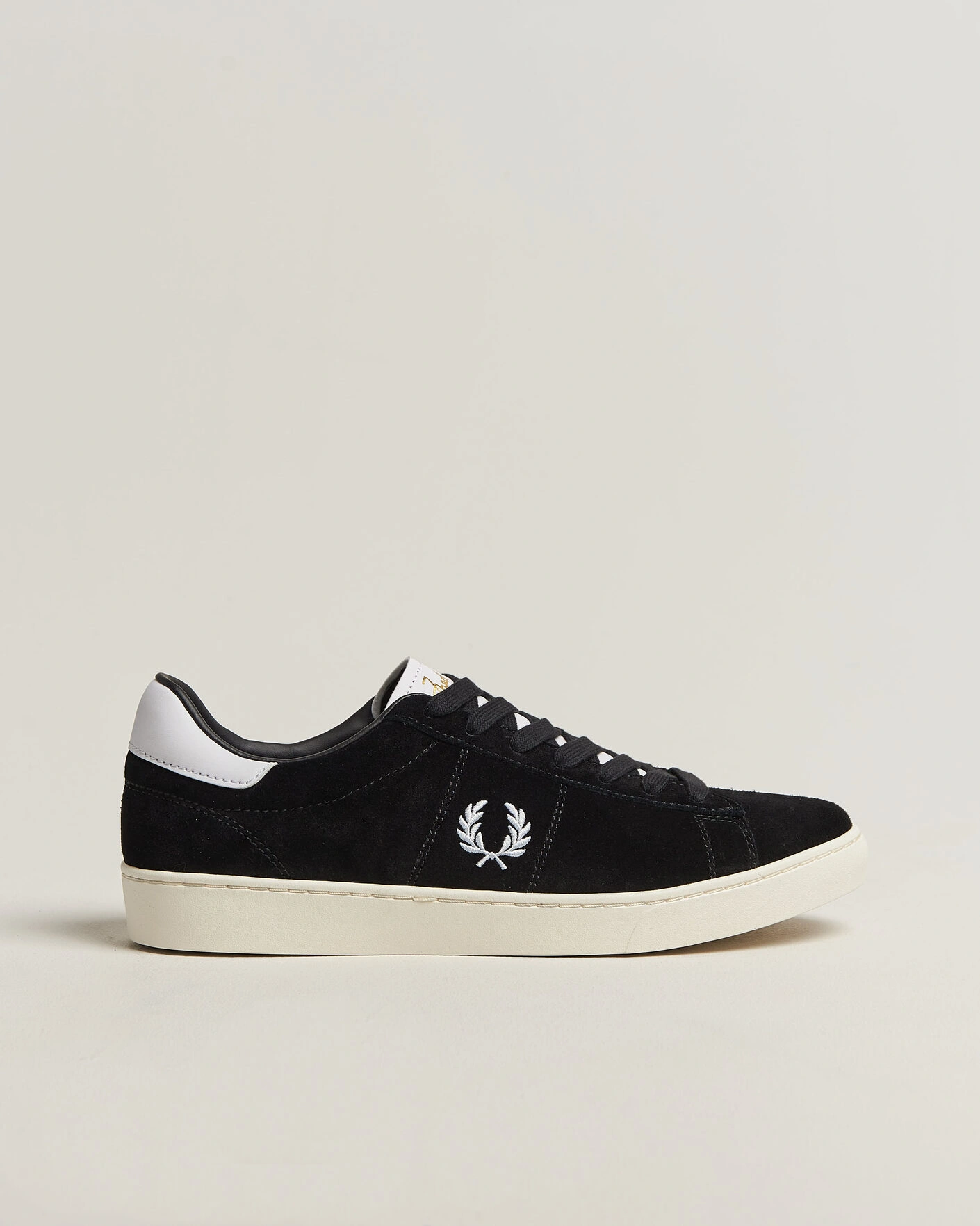 Herr | Sneakers | Fred Perry | Spencer Suede Sneaker Black