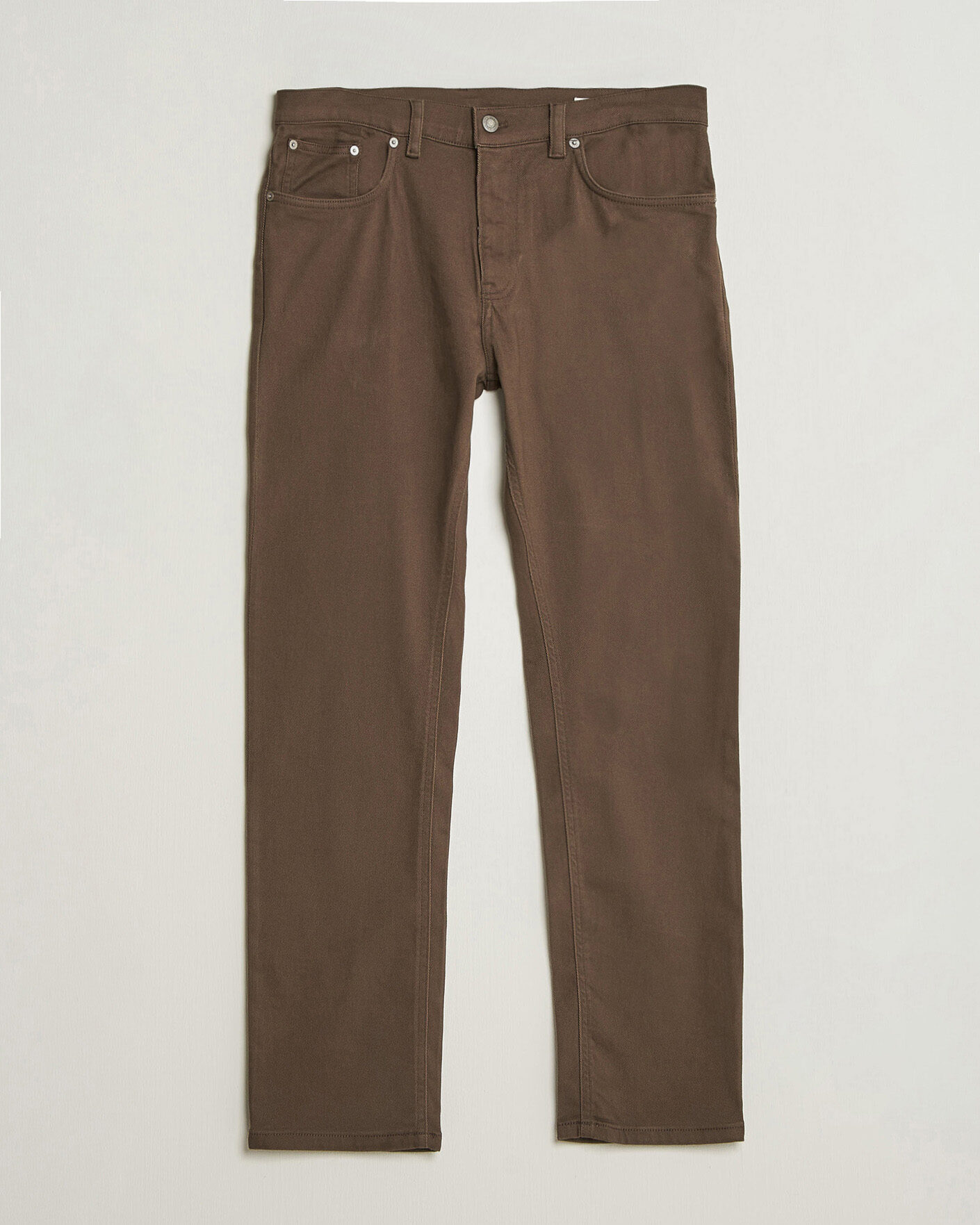 Herr | Byxor | Gant | Regular Fit Soft Twill 5-Pocket Pants Shadow Brown