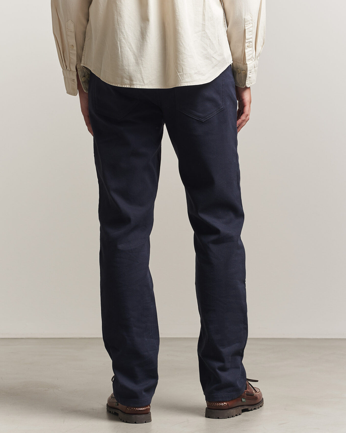 Herr | Byxor | Gant | Regular Fit Soft Twill 5-Pocket Pants Evening Blue