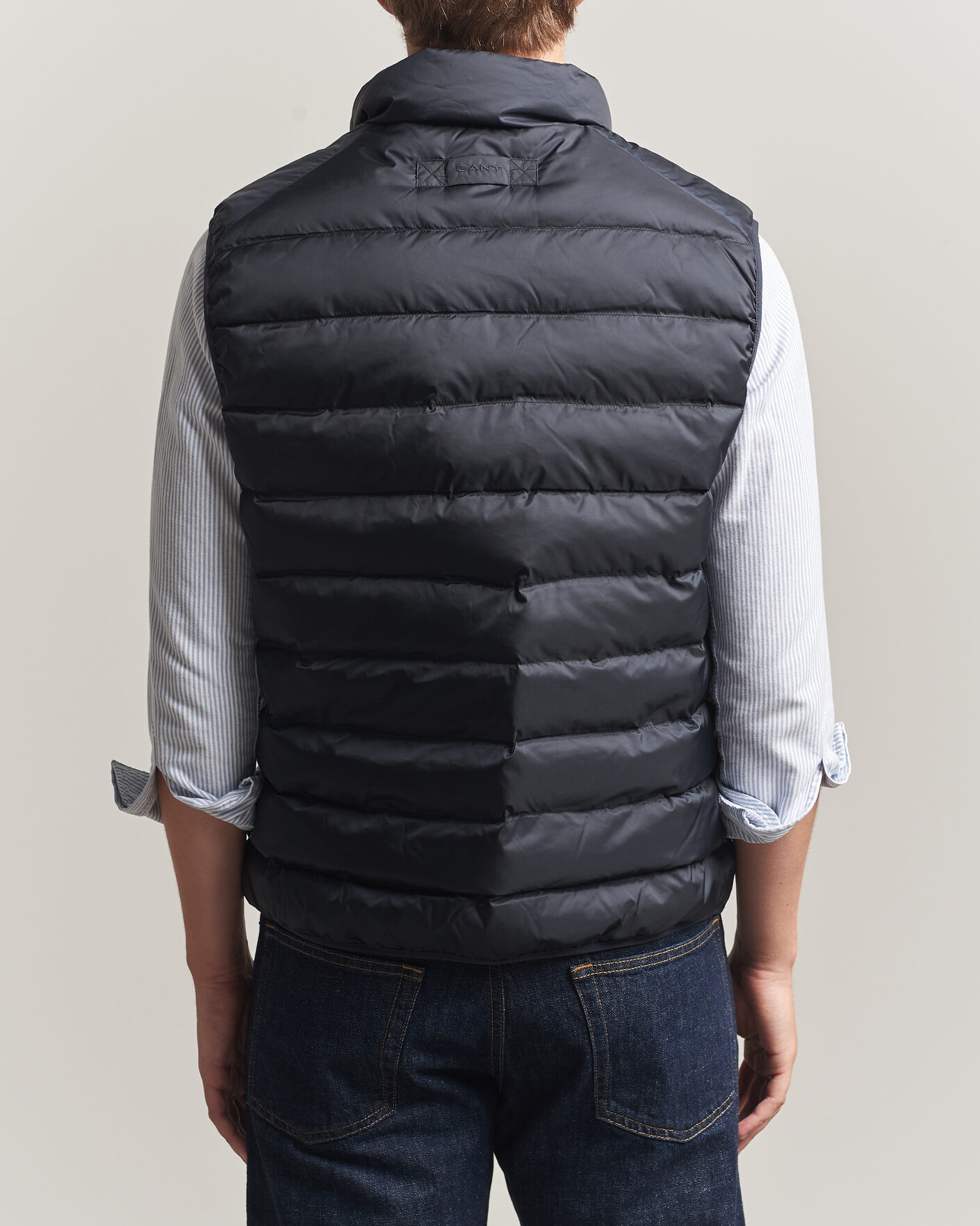 Herr | Västar | Gant | Light Down Vest Black