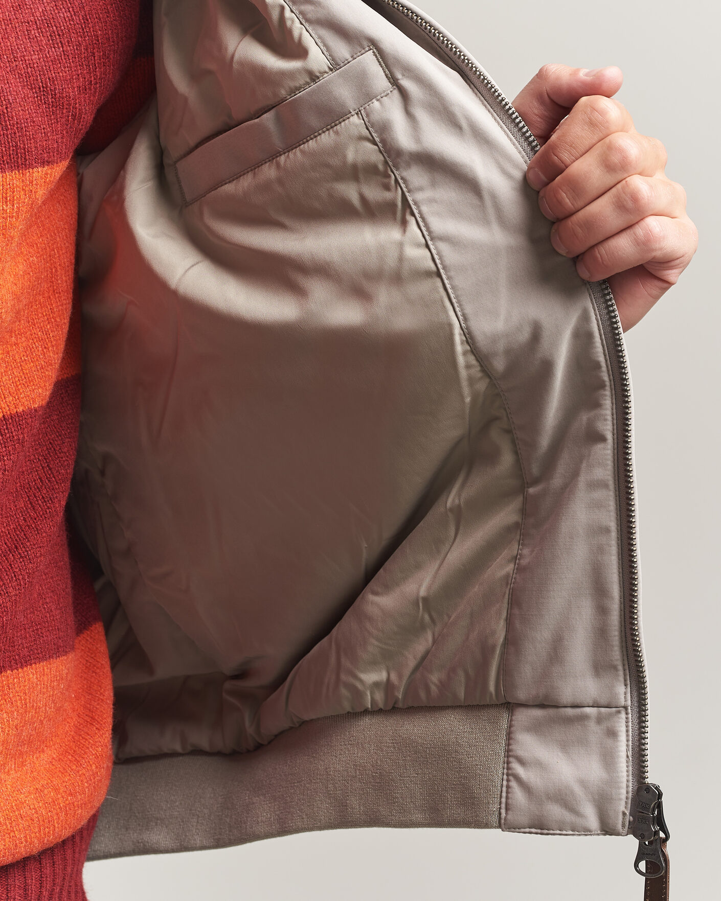 Herr | Jackor | Gant | Hampshire Jacket Mist Taupe