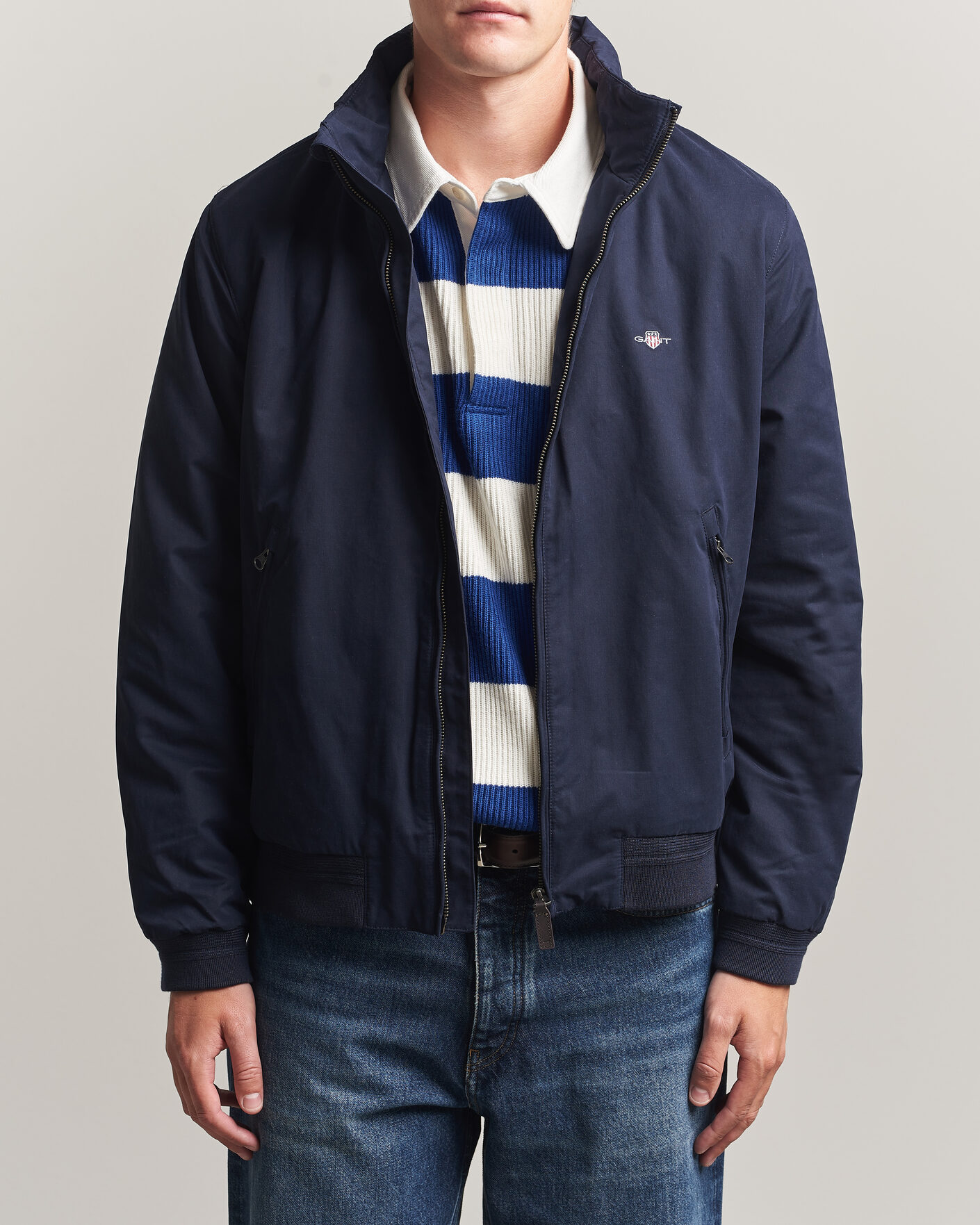 Herr | Jackor | Gant | Hampshire Jacket Evening Blue