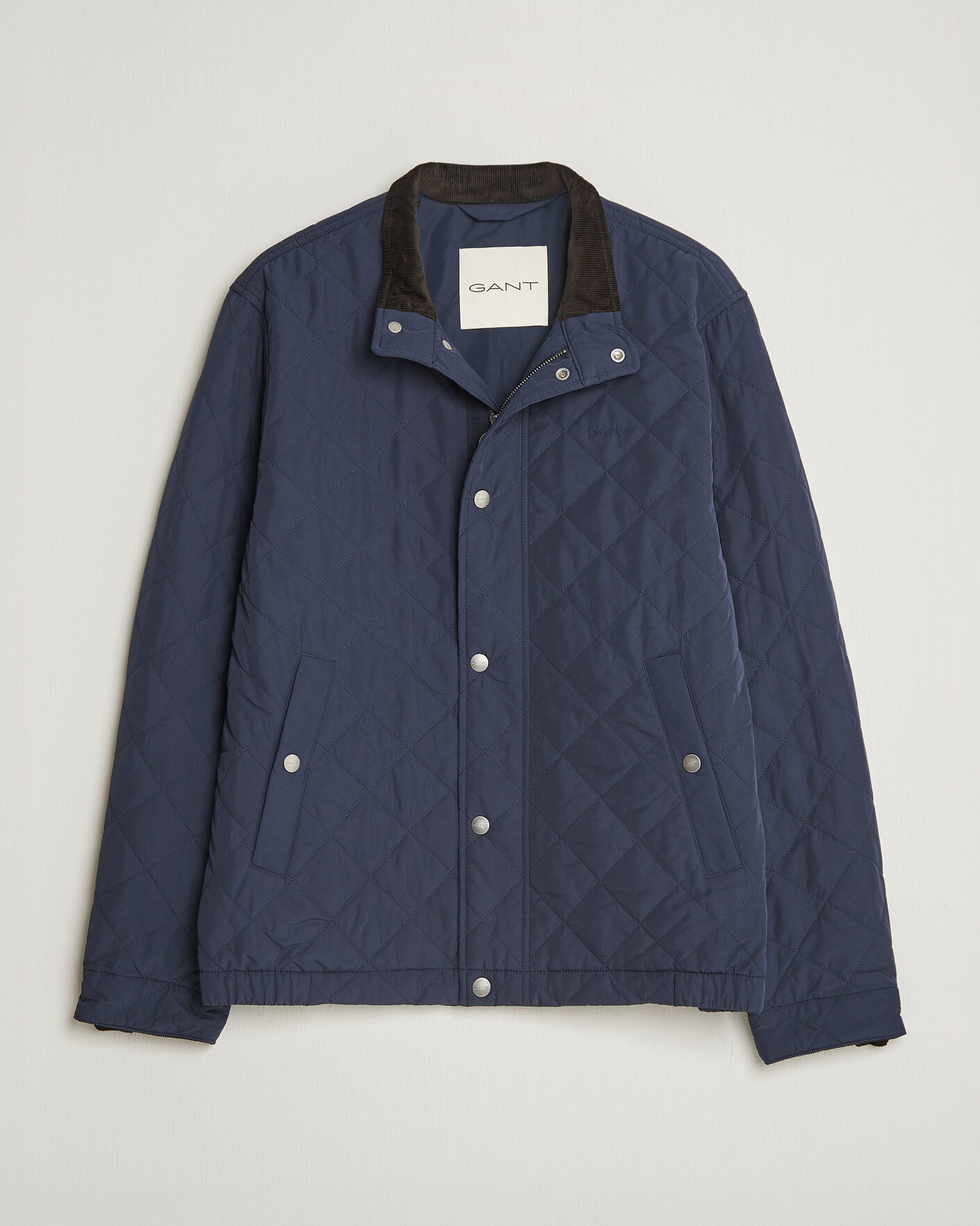 Herr | Jackor | Gant | Classic Quilted Jacket Evening Blue