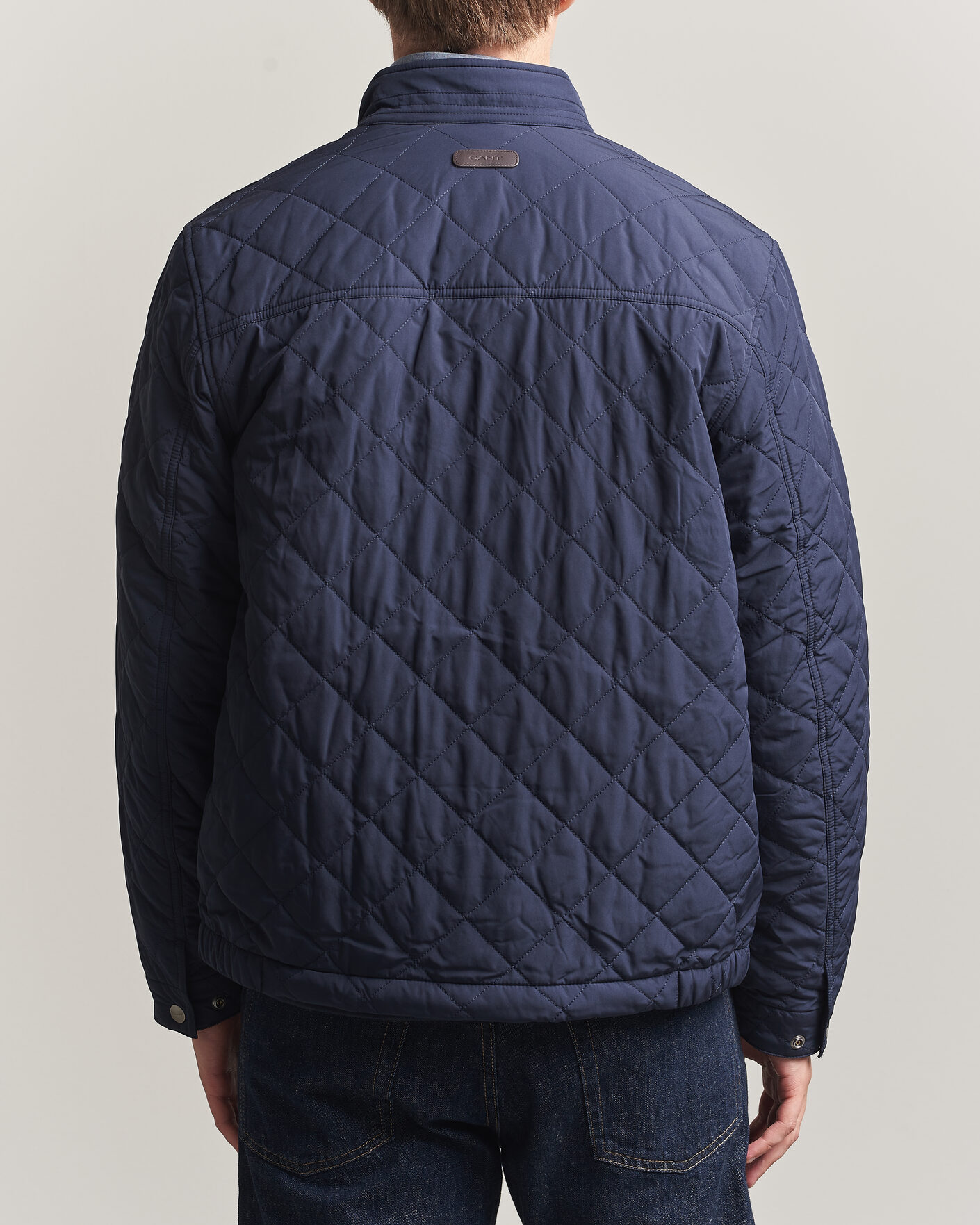 Herr | Jackor | Gant | Classic Quilted Jacket Evening Blue